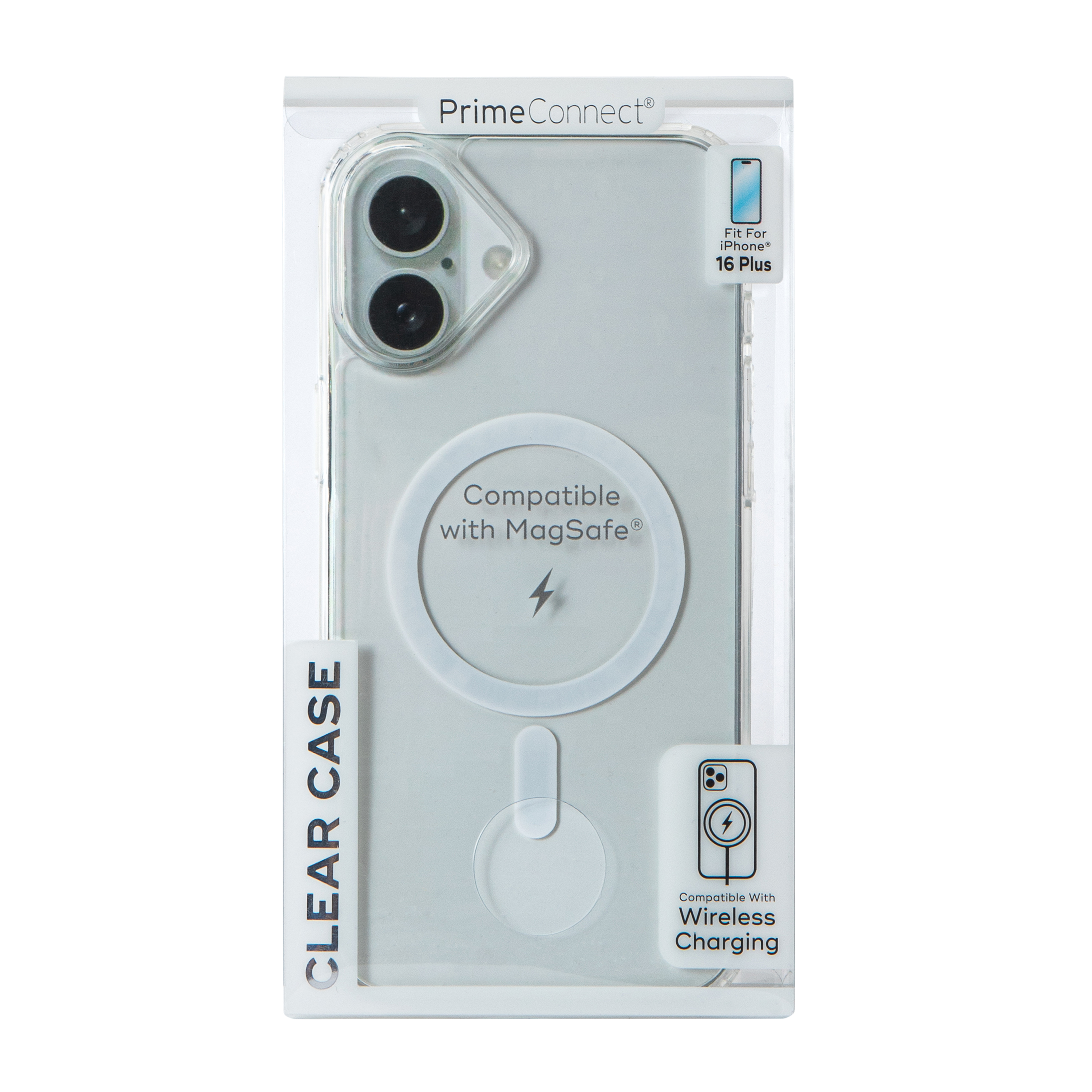 iPhone 16 Plus® Clear MagSafe® Compatible Phone Case