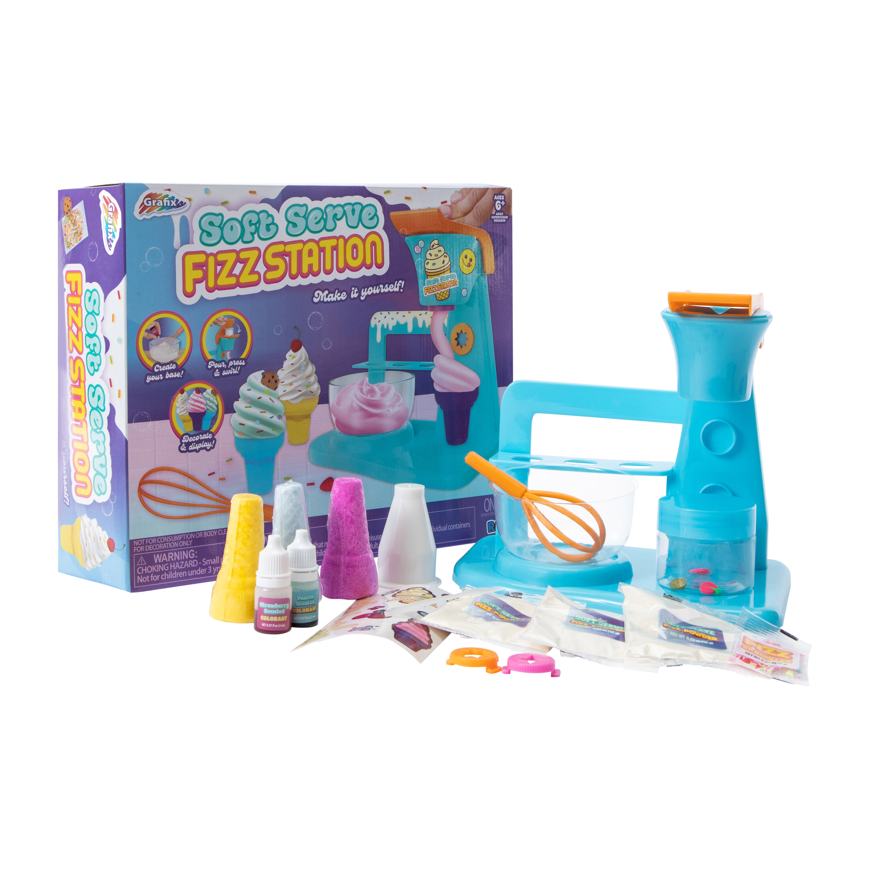 Grafix® Soft Serve Fizz Station Set