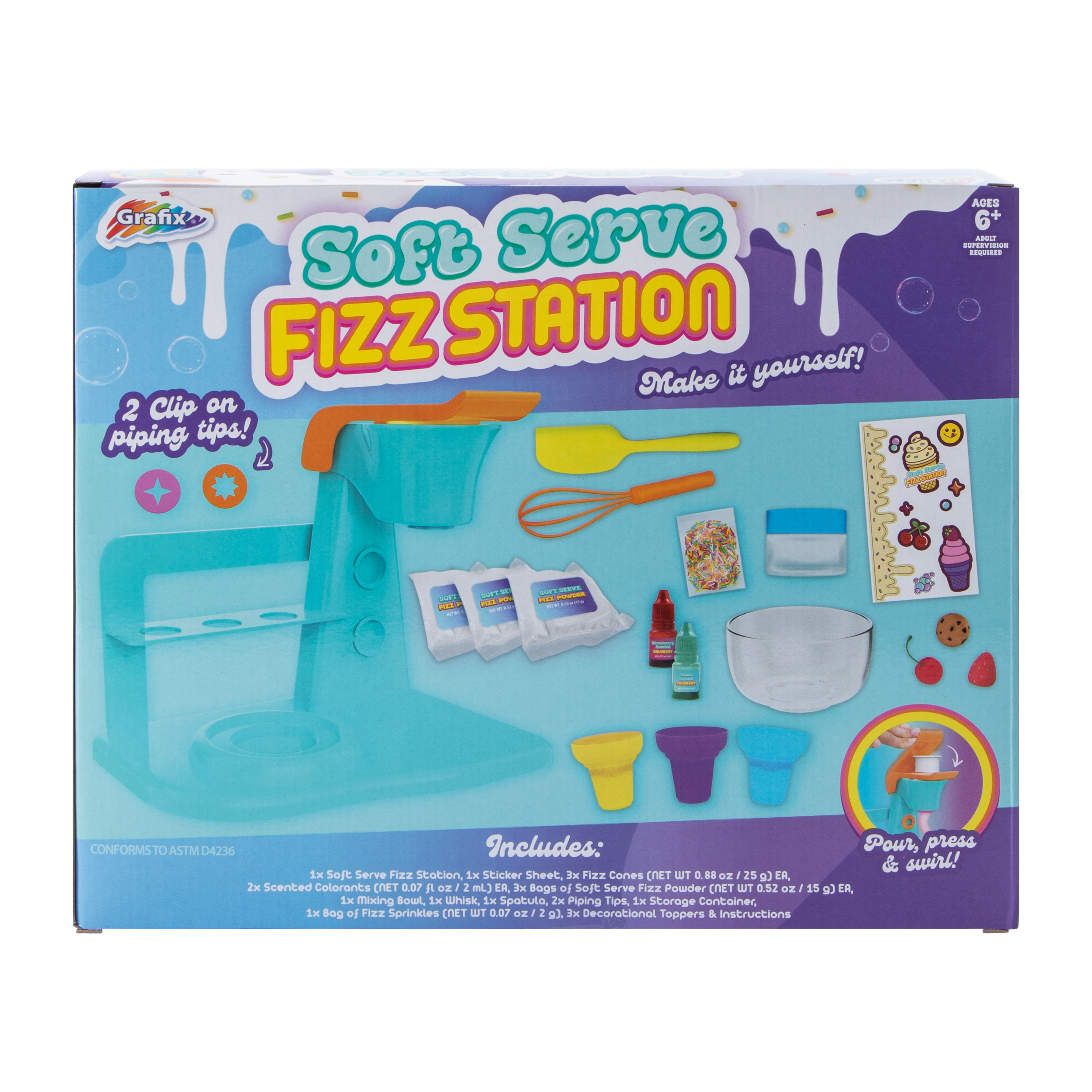 Grafix® Soft Serve Fizz Station Set