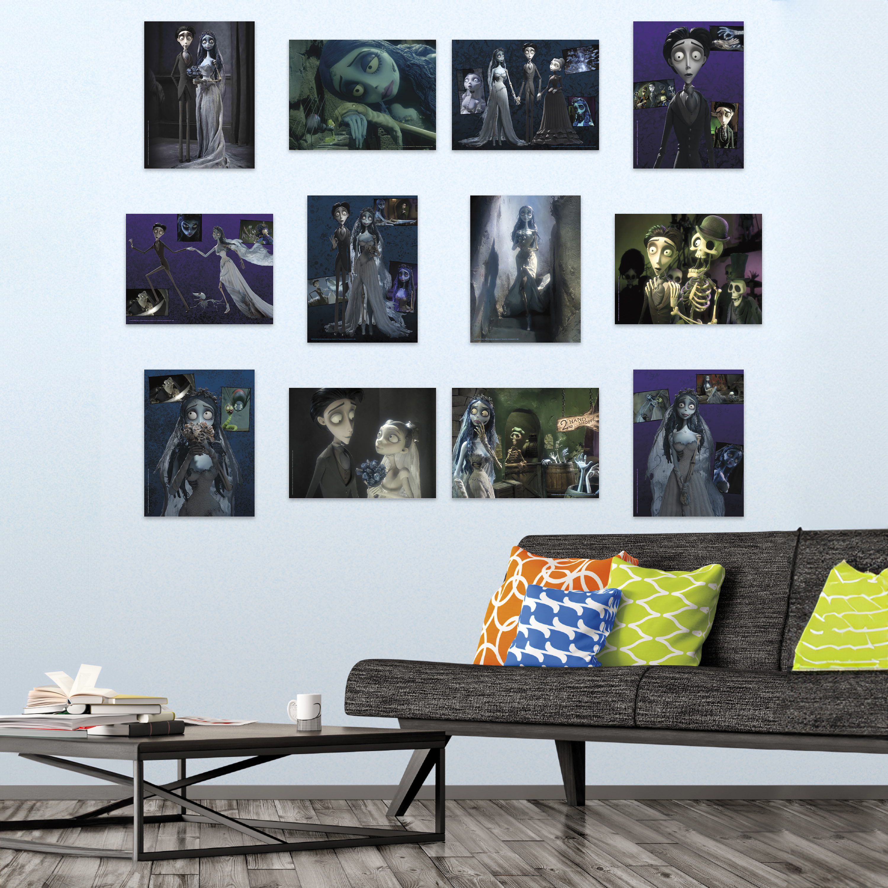 Tim Burton's Corpse Bride Posters Book