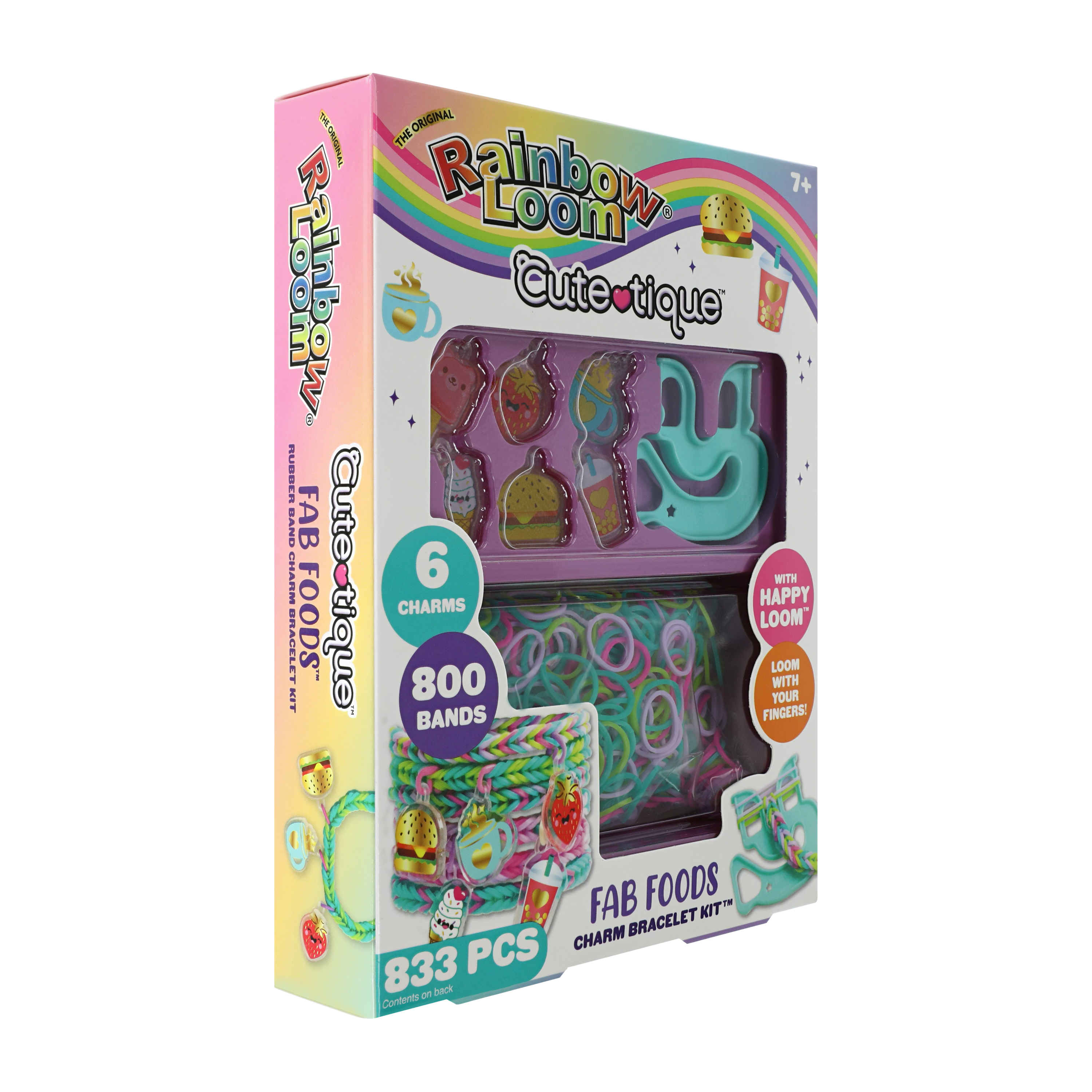 Rainbow Loom® Cutetique™ Fab Foods Charm Bracelet Kit