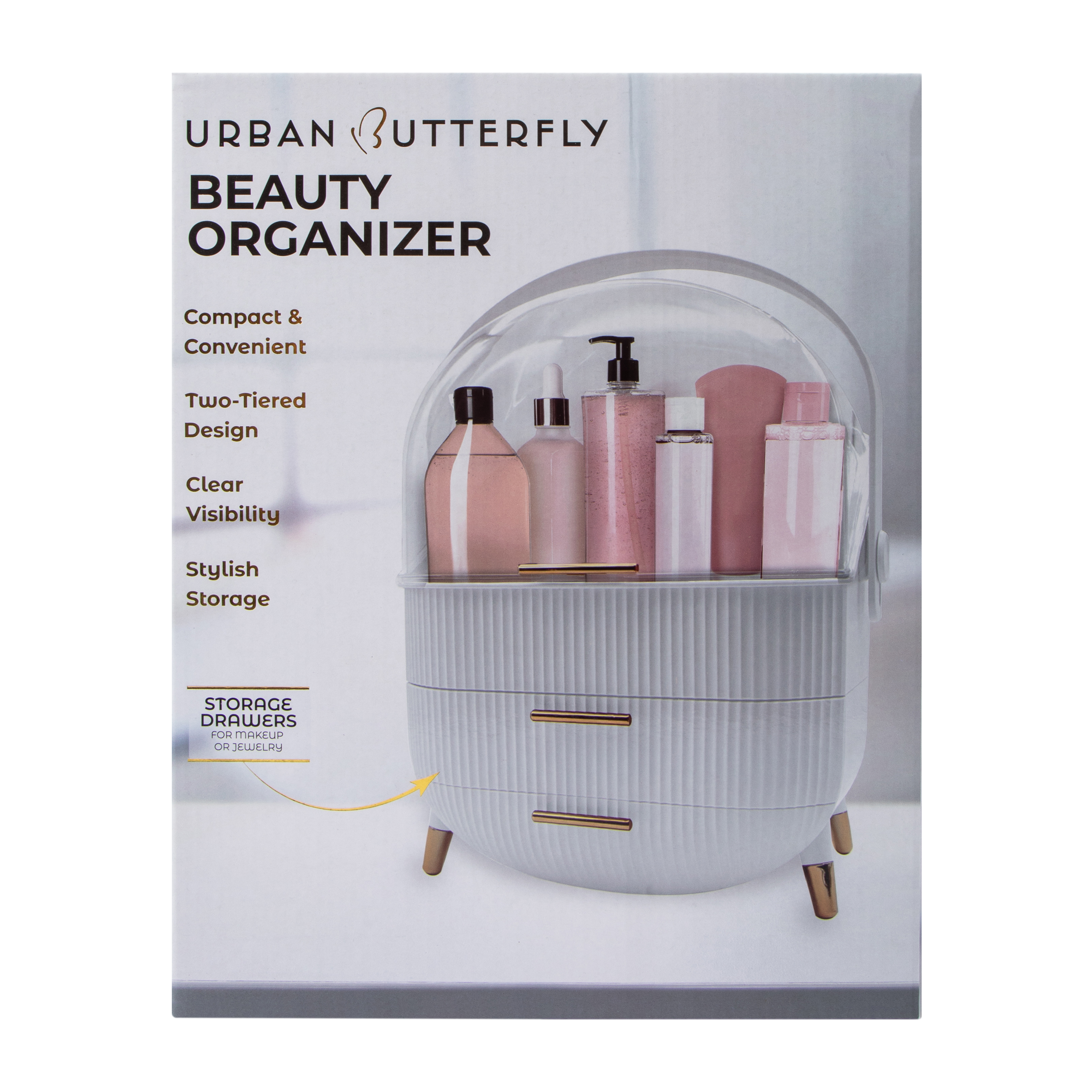 Urban Butterfly Beauty Organizer
