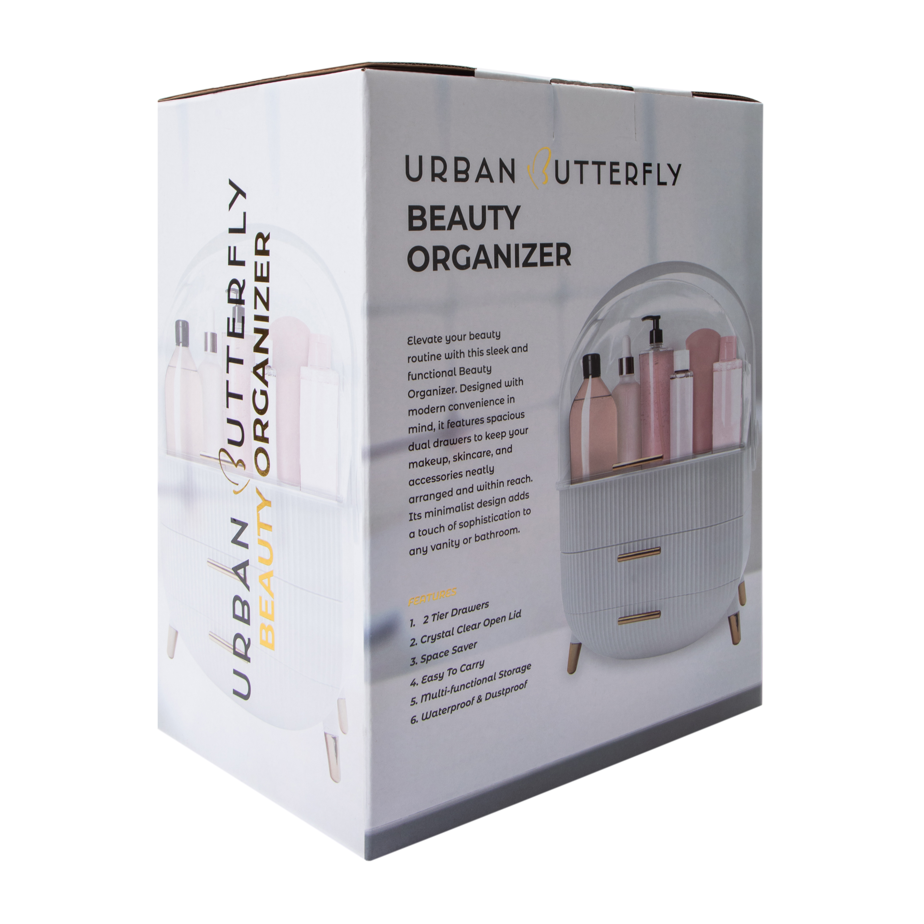 Urban Butterfly Beauty Organizer