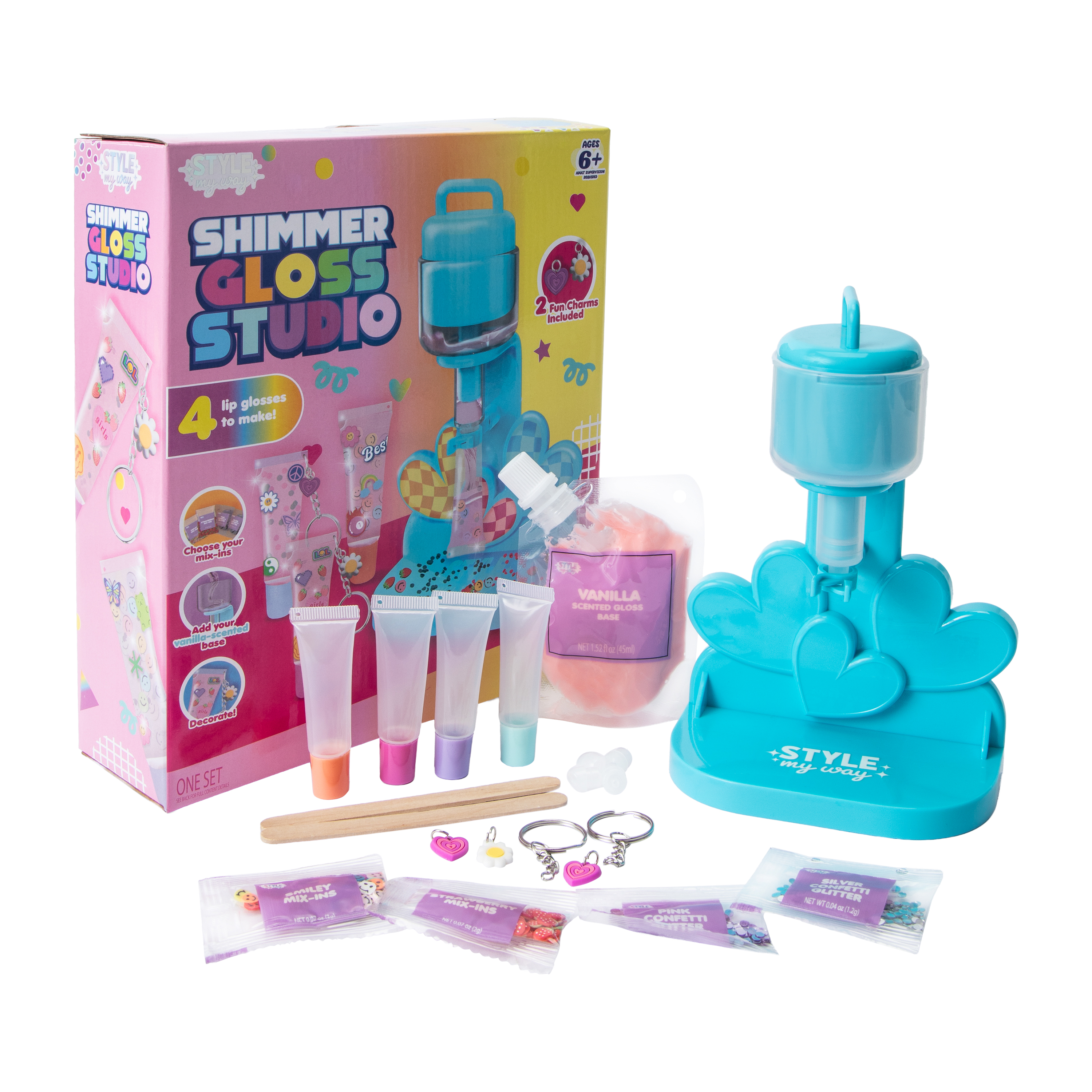 Style My Way Shimmer Gloss Studio Set