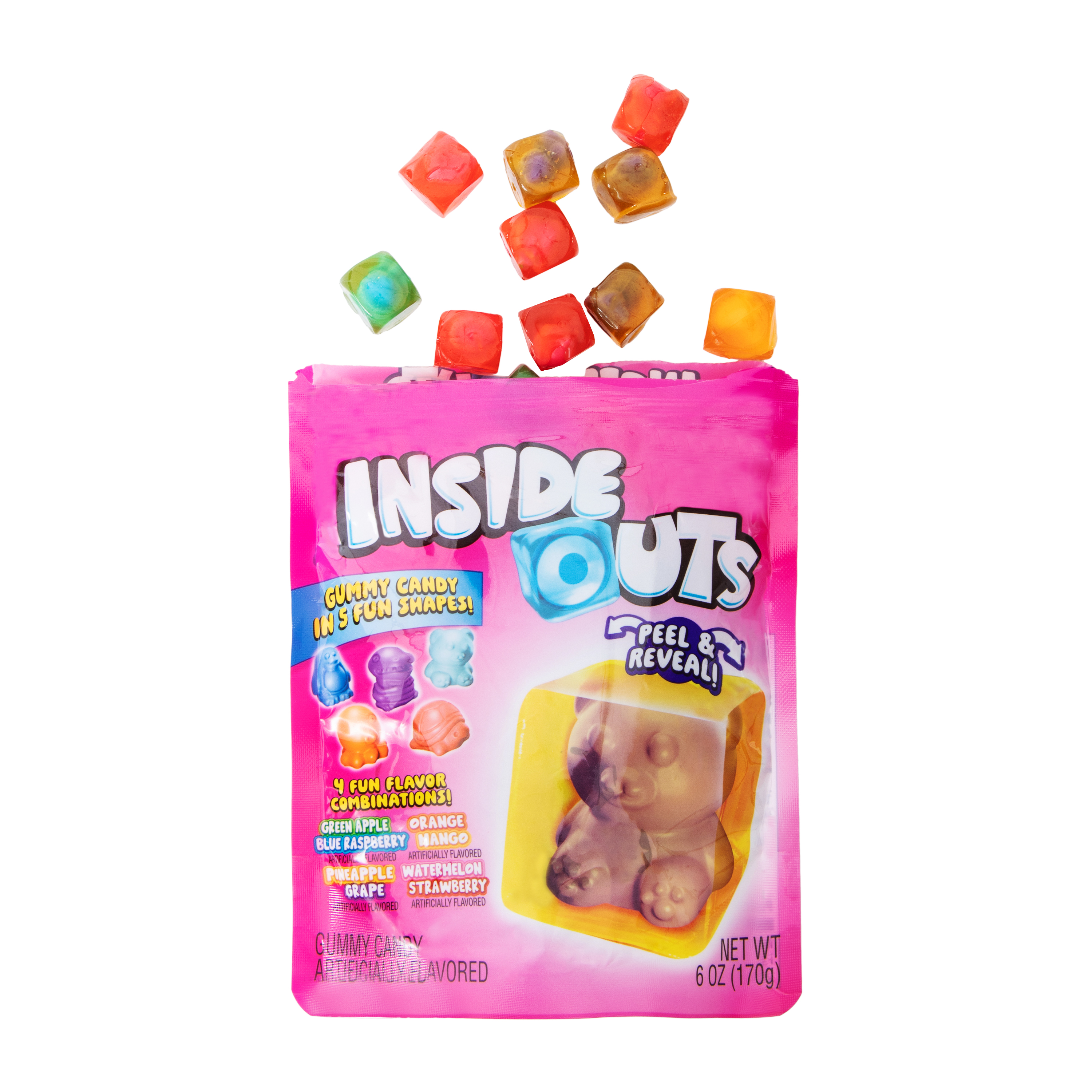 Inside Outs Peelable Gummy Candy 6oz