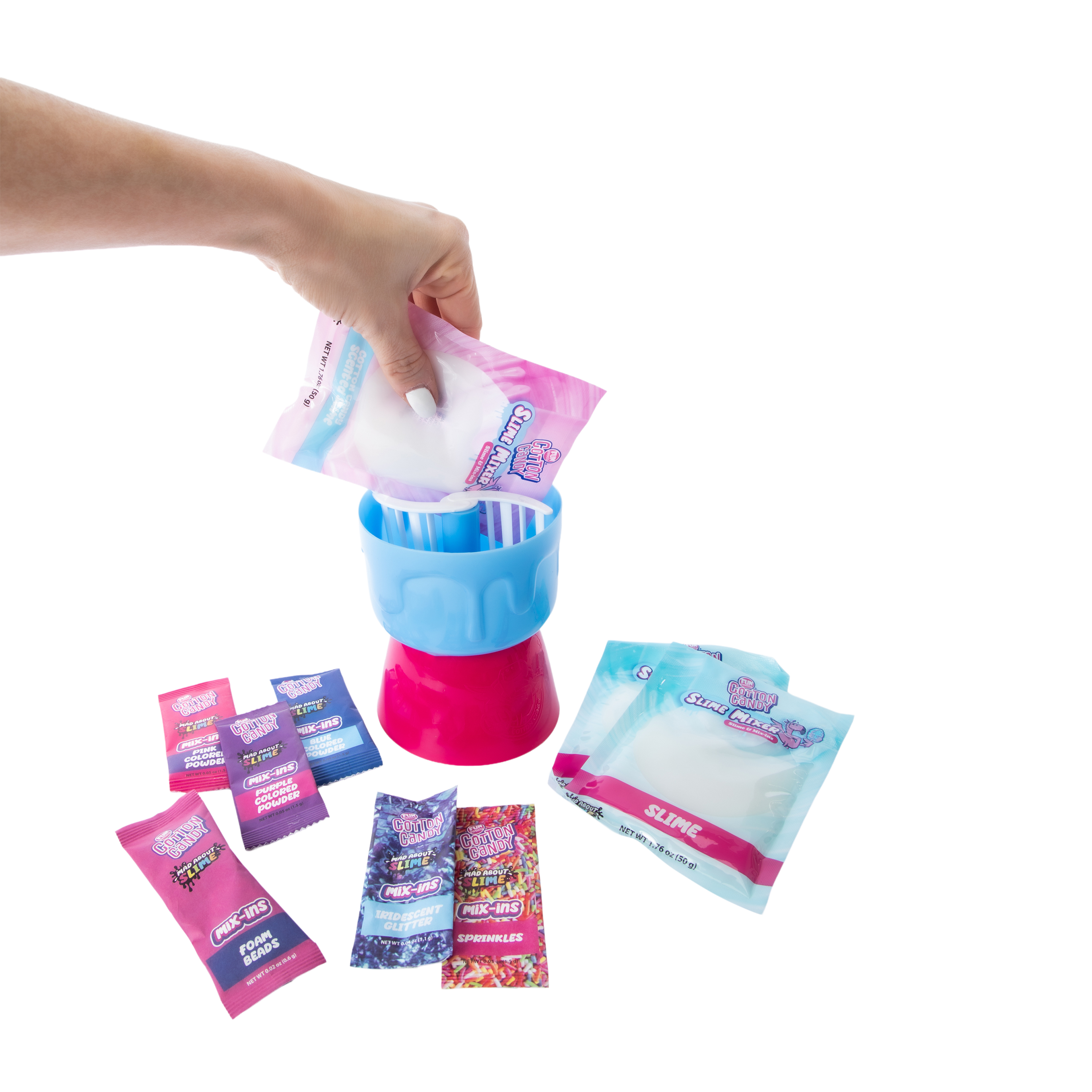 Fun Sweets® Cotton Candy Slime Mixer Set