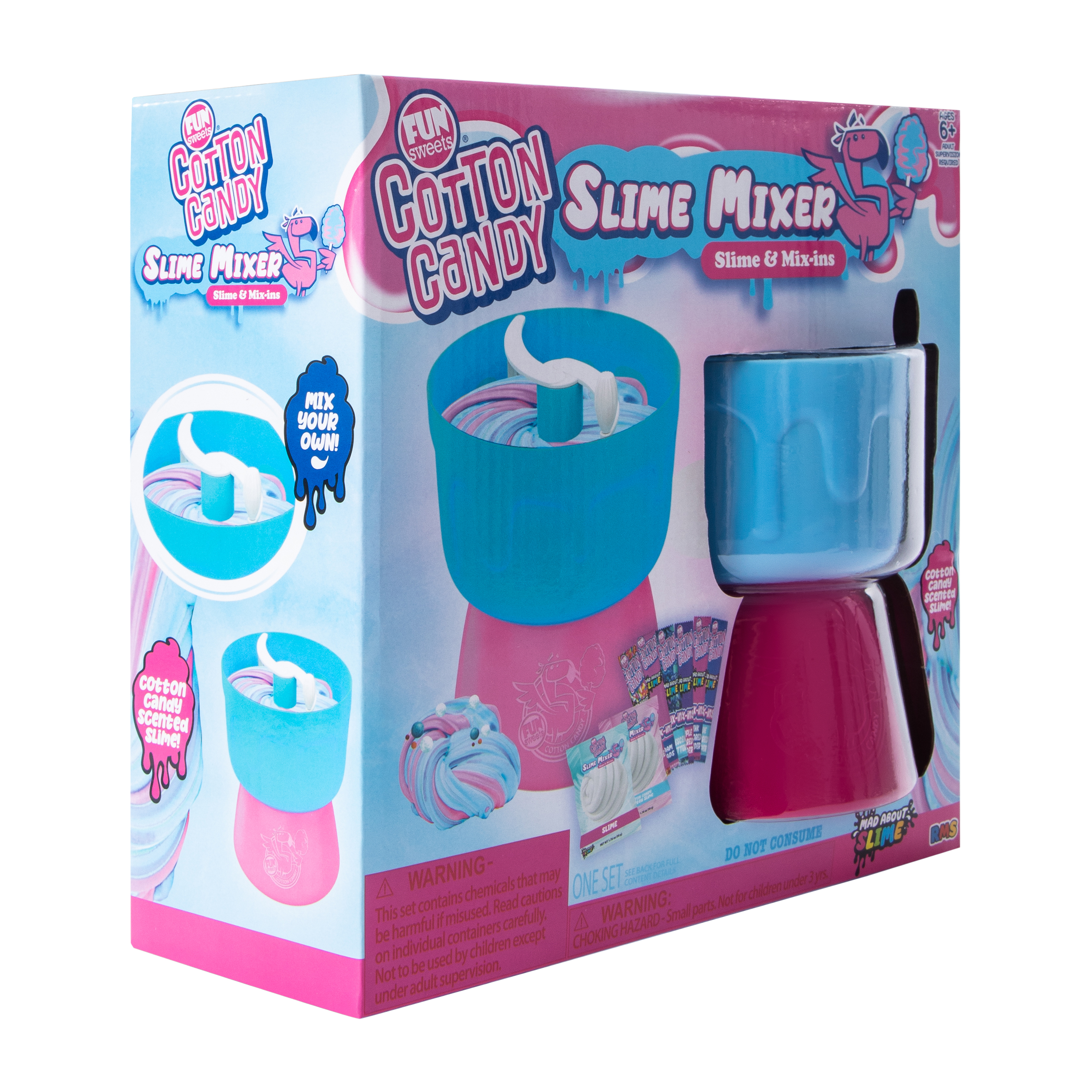 Fun Sweets® Cotton Candy Slime Mixer Set