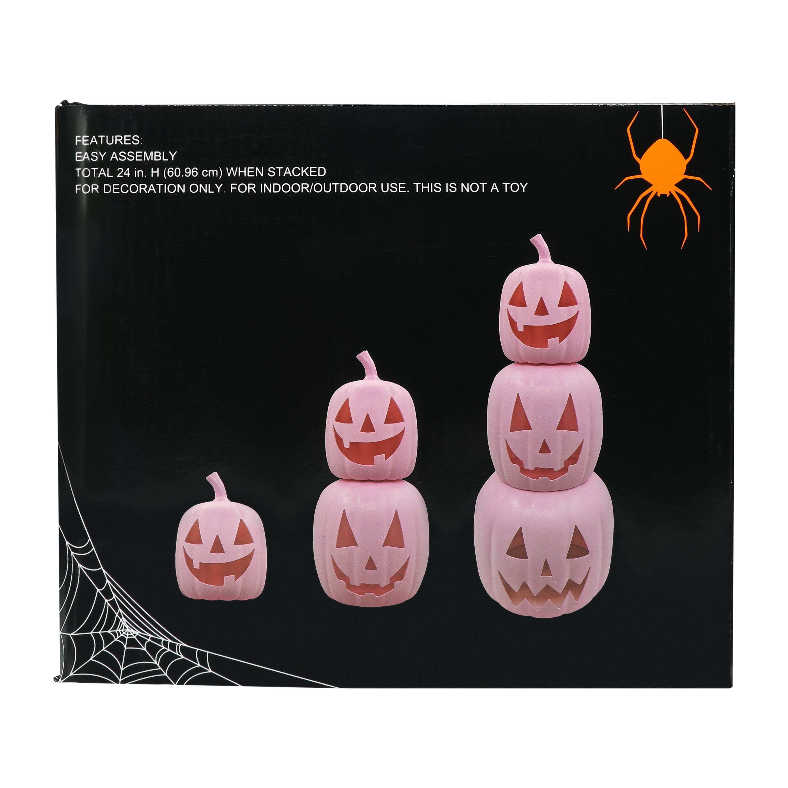 Pink Halloween Stacking Pumpkin | Five Below
