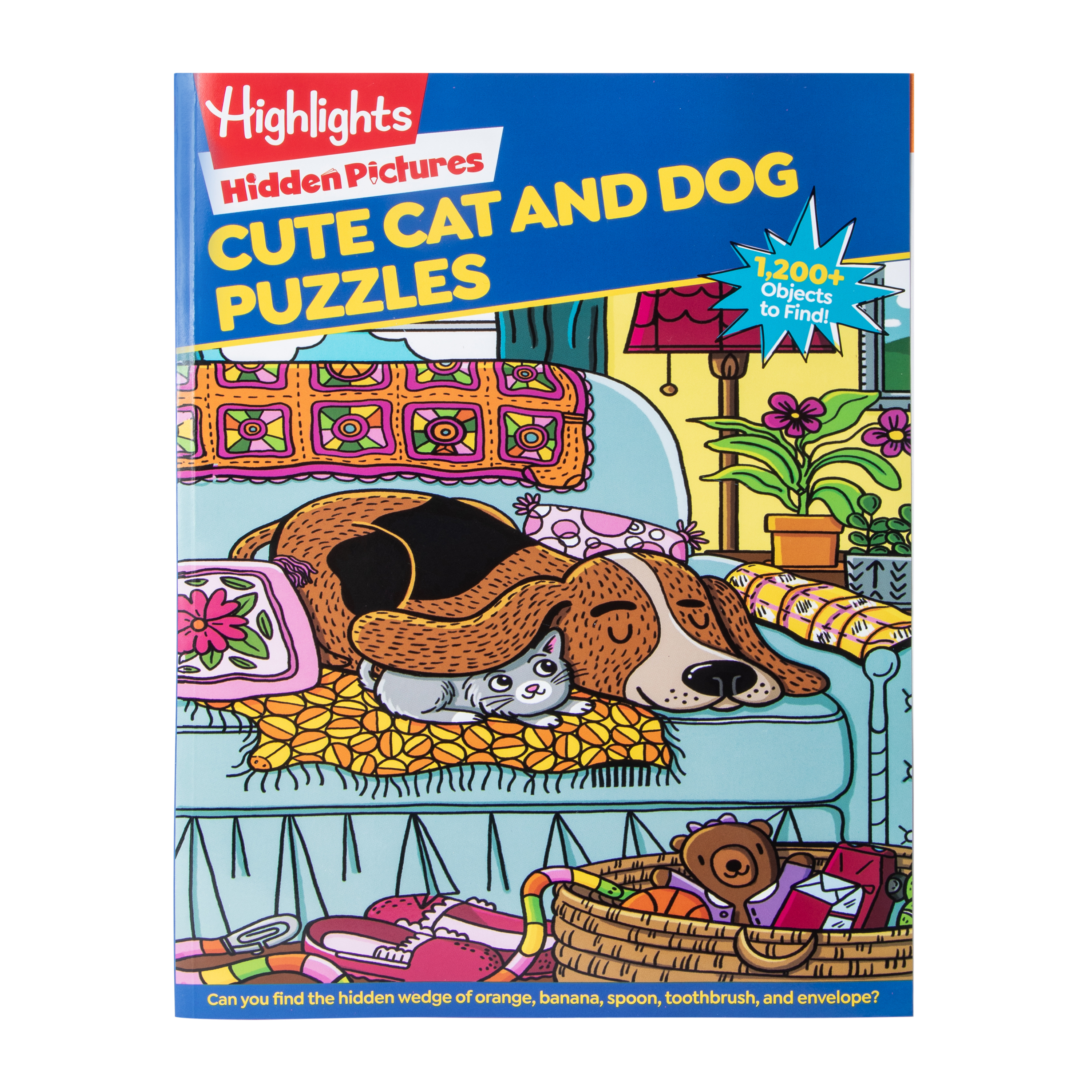 Highlights Hidden Pictures Cute Cat And Dog Puzzles Book