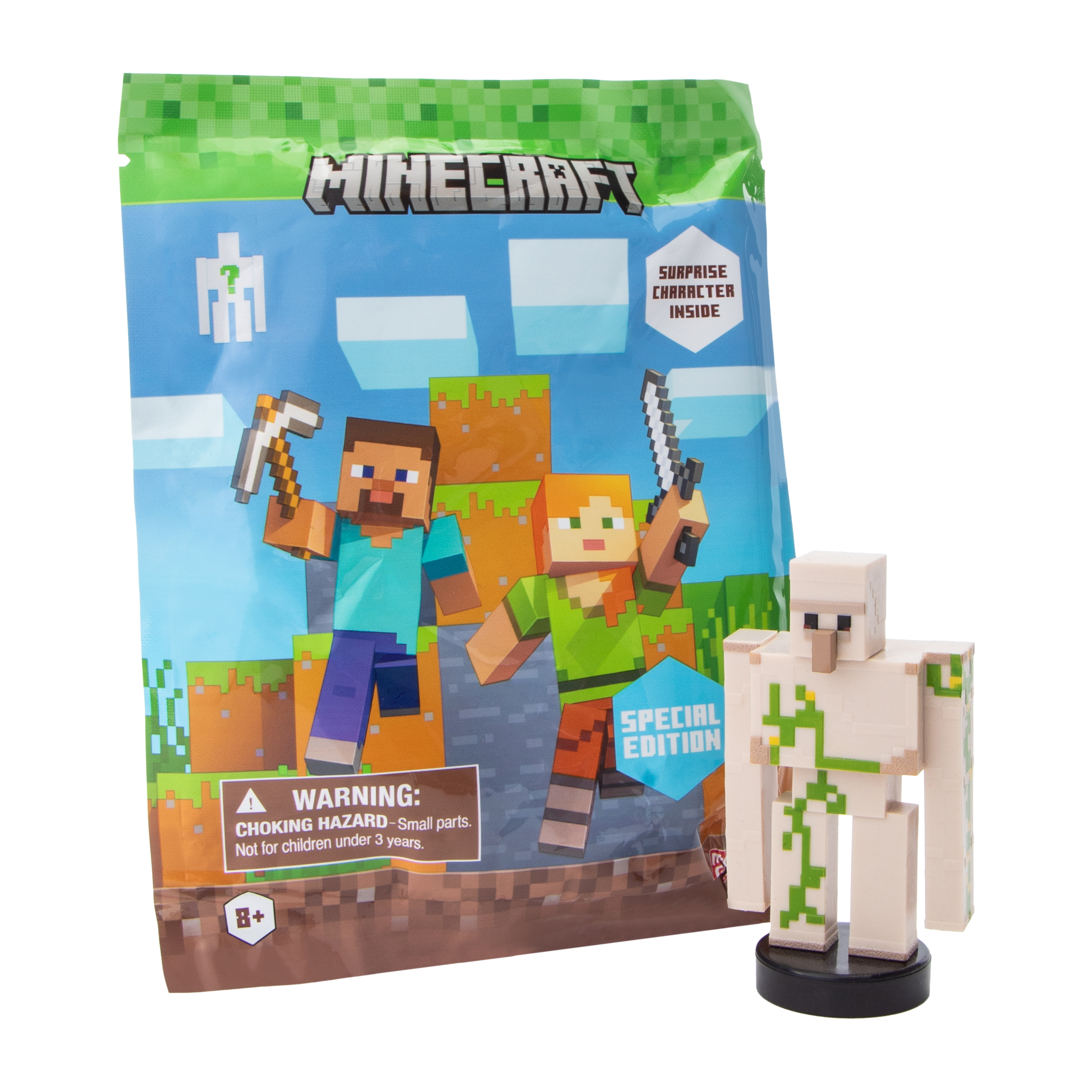 Minecraft Special Edition Flocked Figure (Styles May Vary)