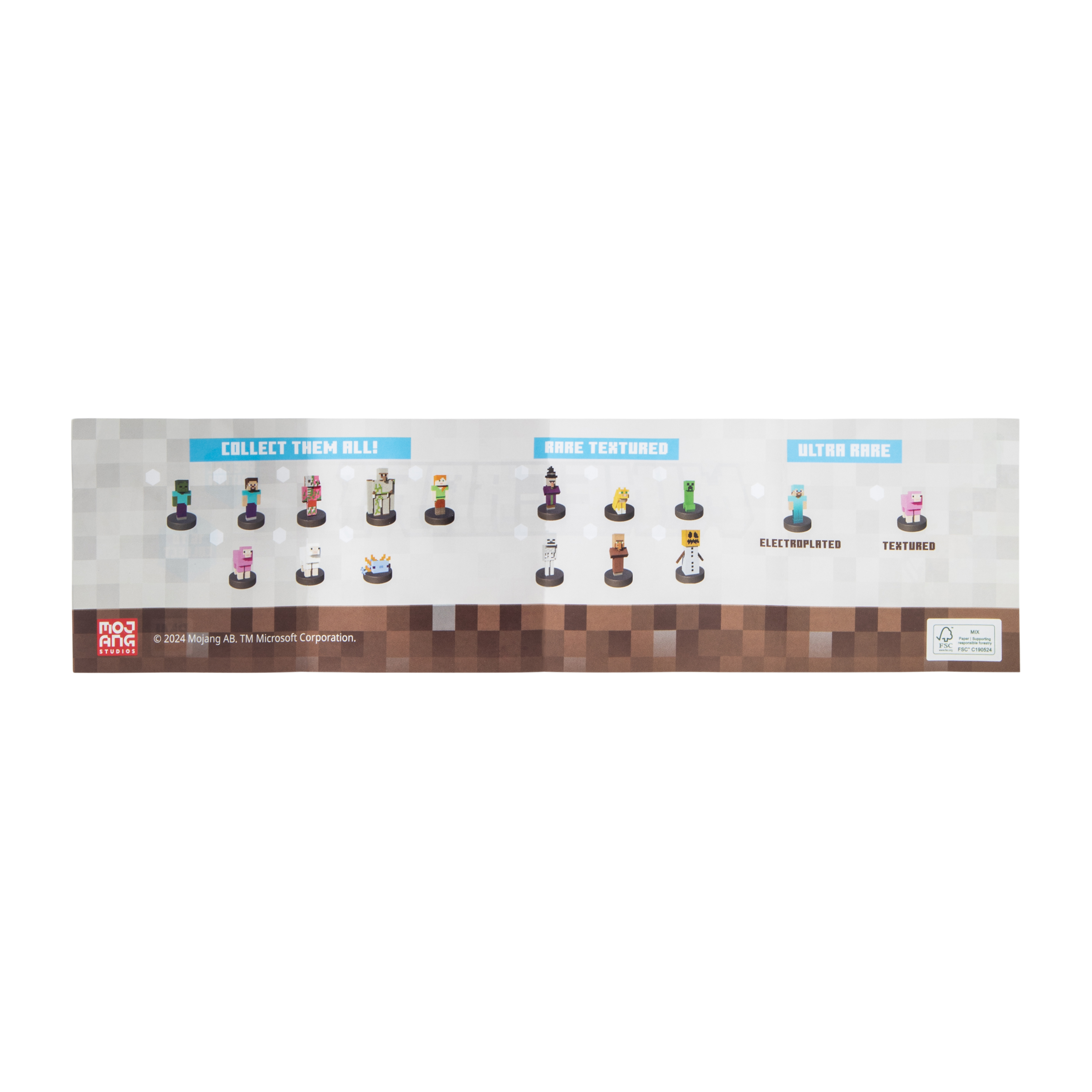 Minecraft Special Edition Flocked Figure (Styles May Vary)