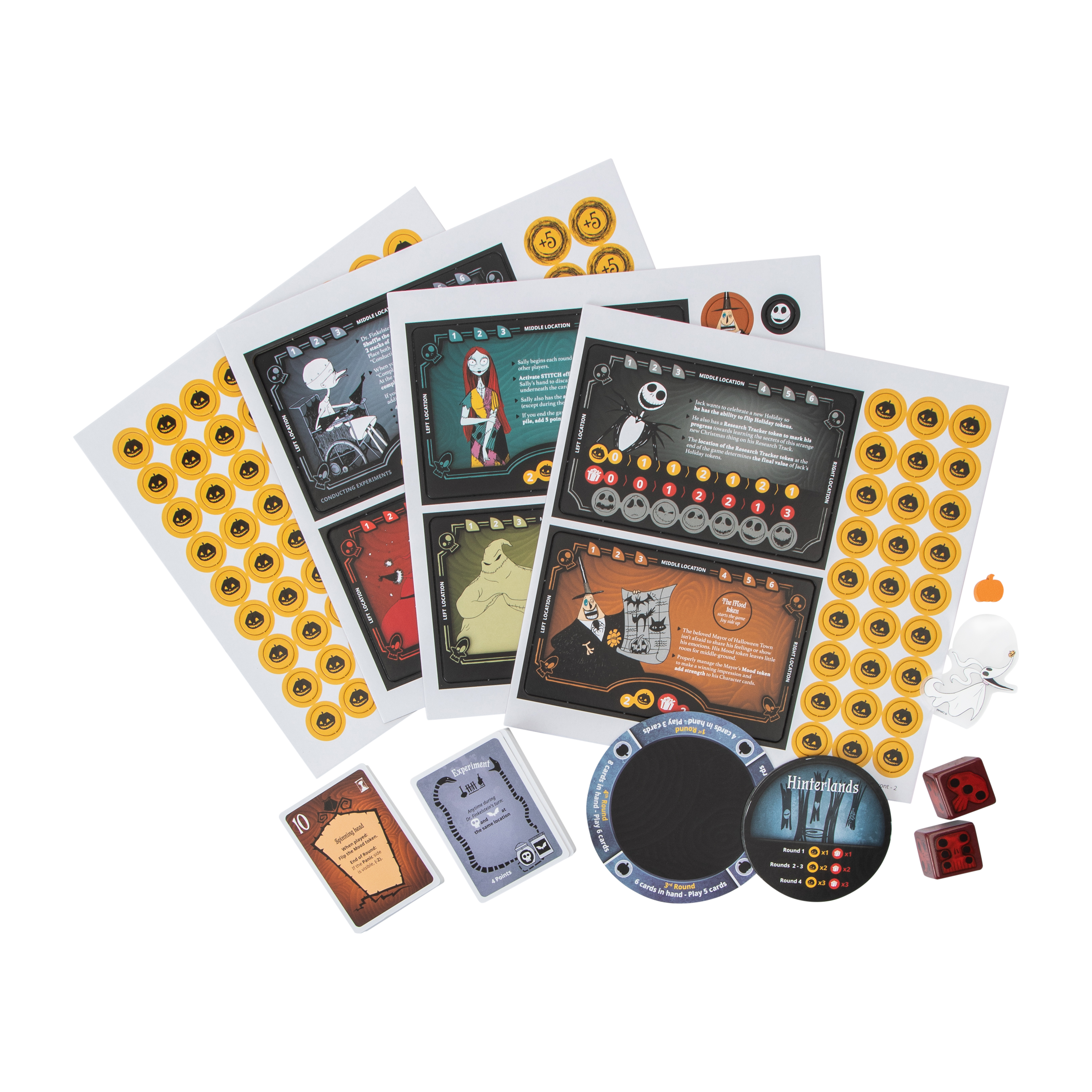 Disney Tim Burton's The Nightmare Before Christmas Holiday Board Game