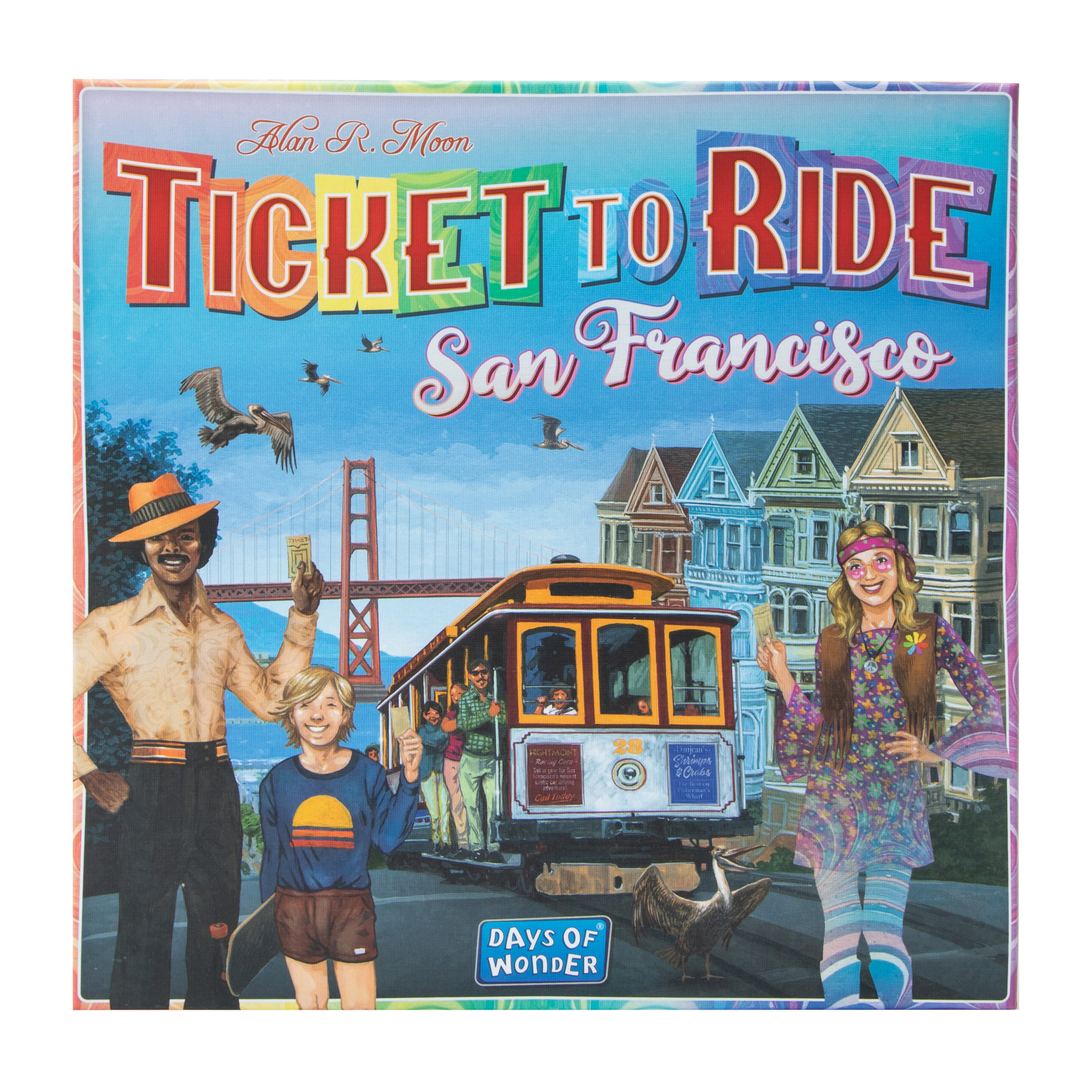 Days Of Wonder® Ticket To Ride San Francisco Board Game