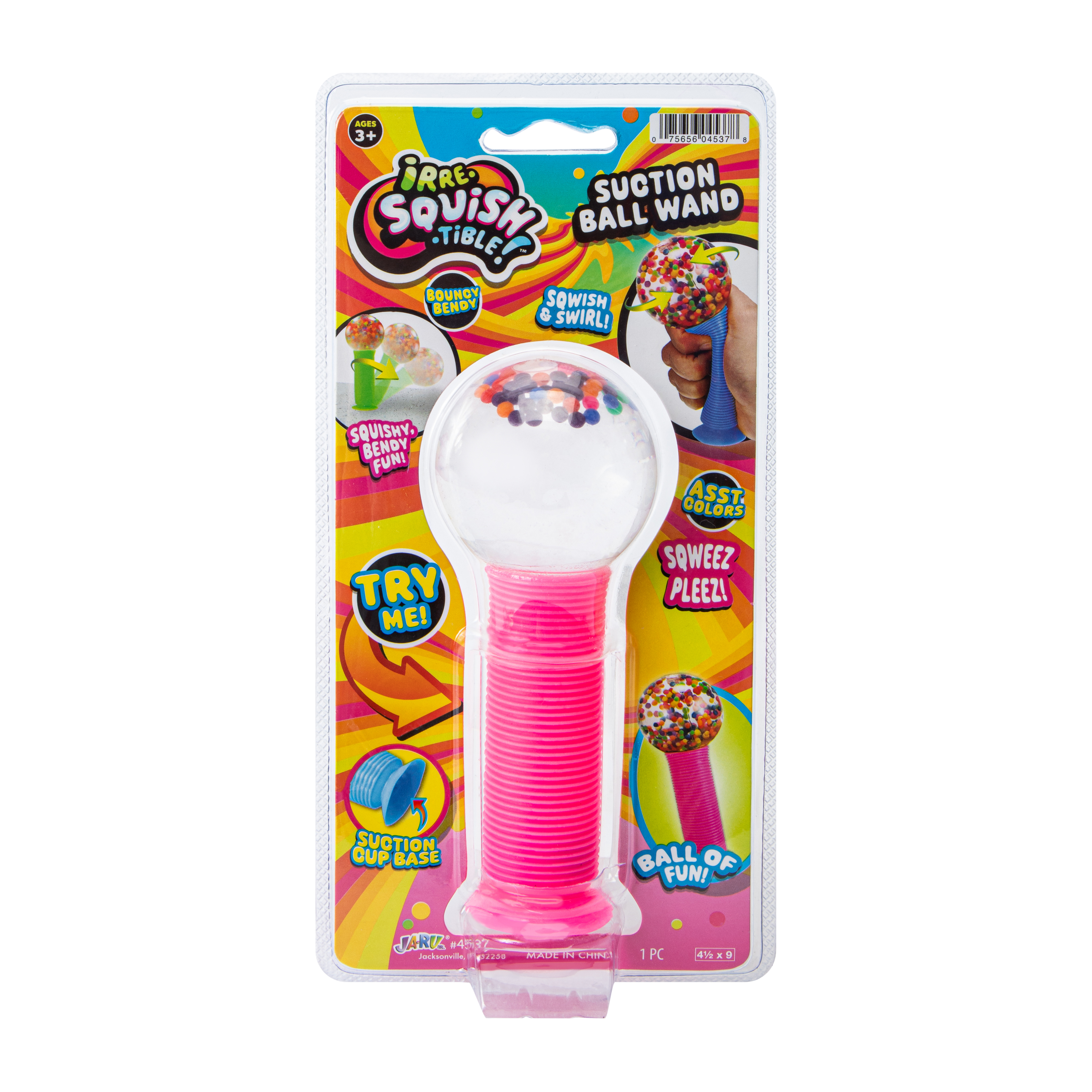 Irre-Squish-Tible!™ Suction Ball Wand (Styles May Vary)