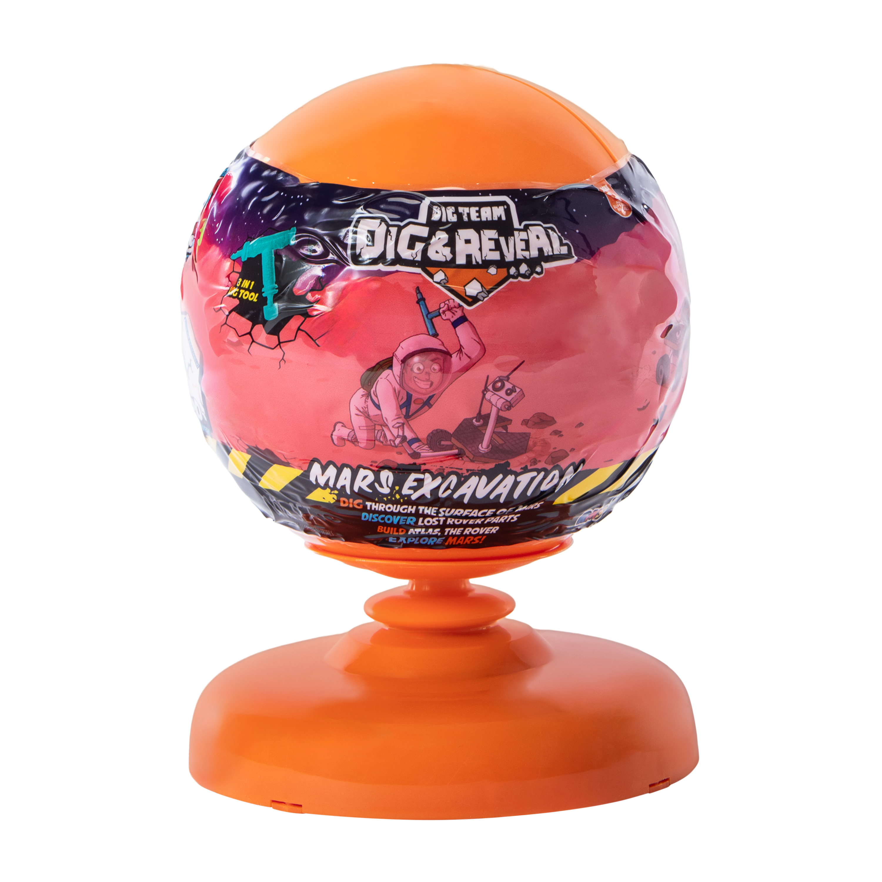 Dig Team® Dig & Reveal Mars Excavation Toy
