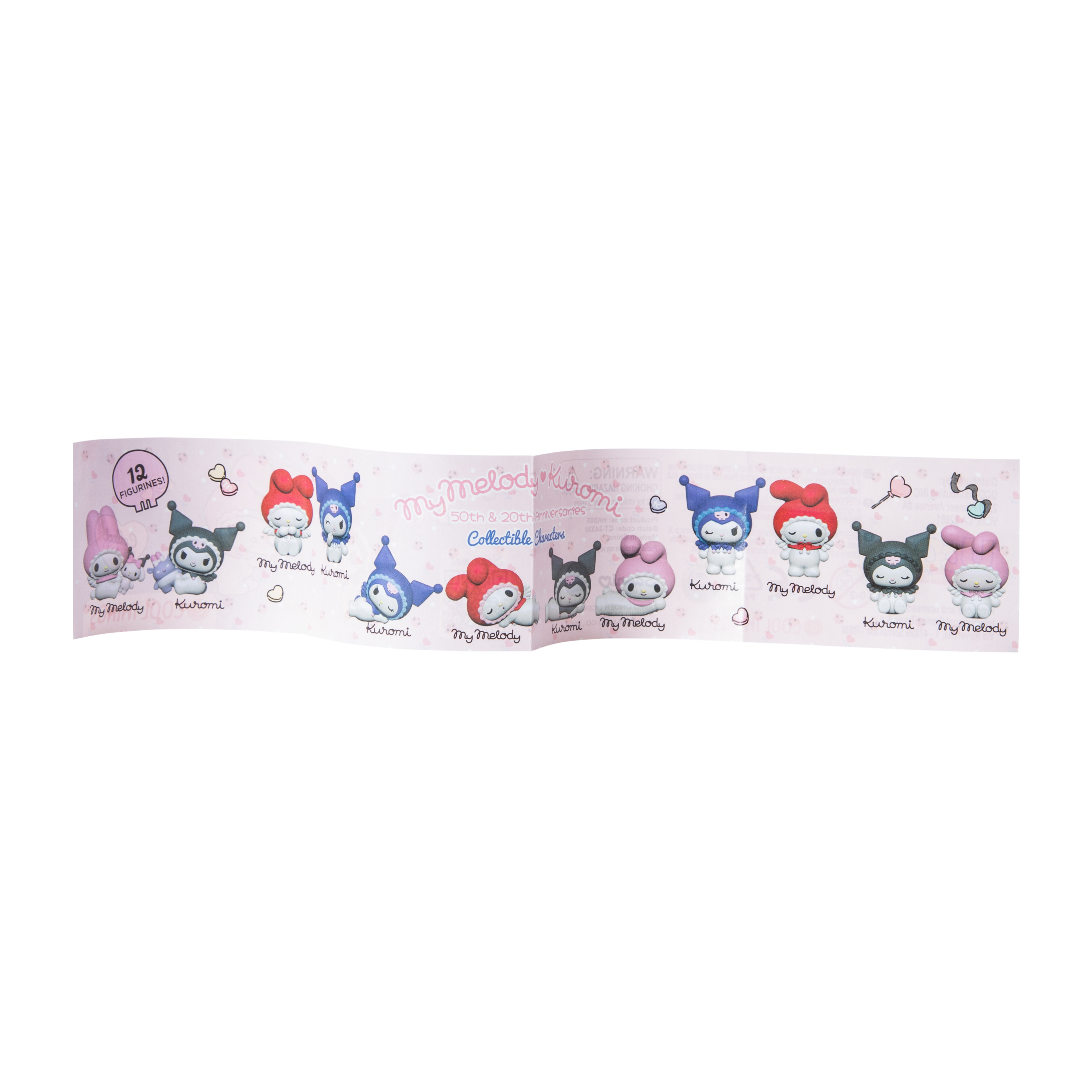 Hello Kitty And Friends® My Melody & Kuromi 50th & 20th Anniversary Collectible Capsules (Styles May Vary)