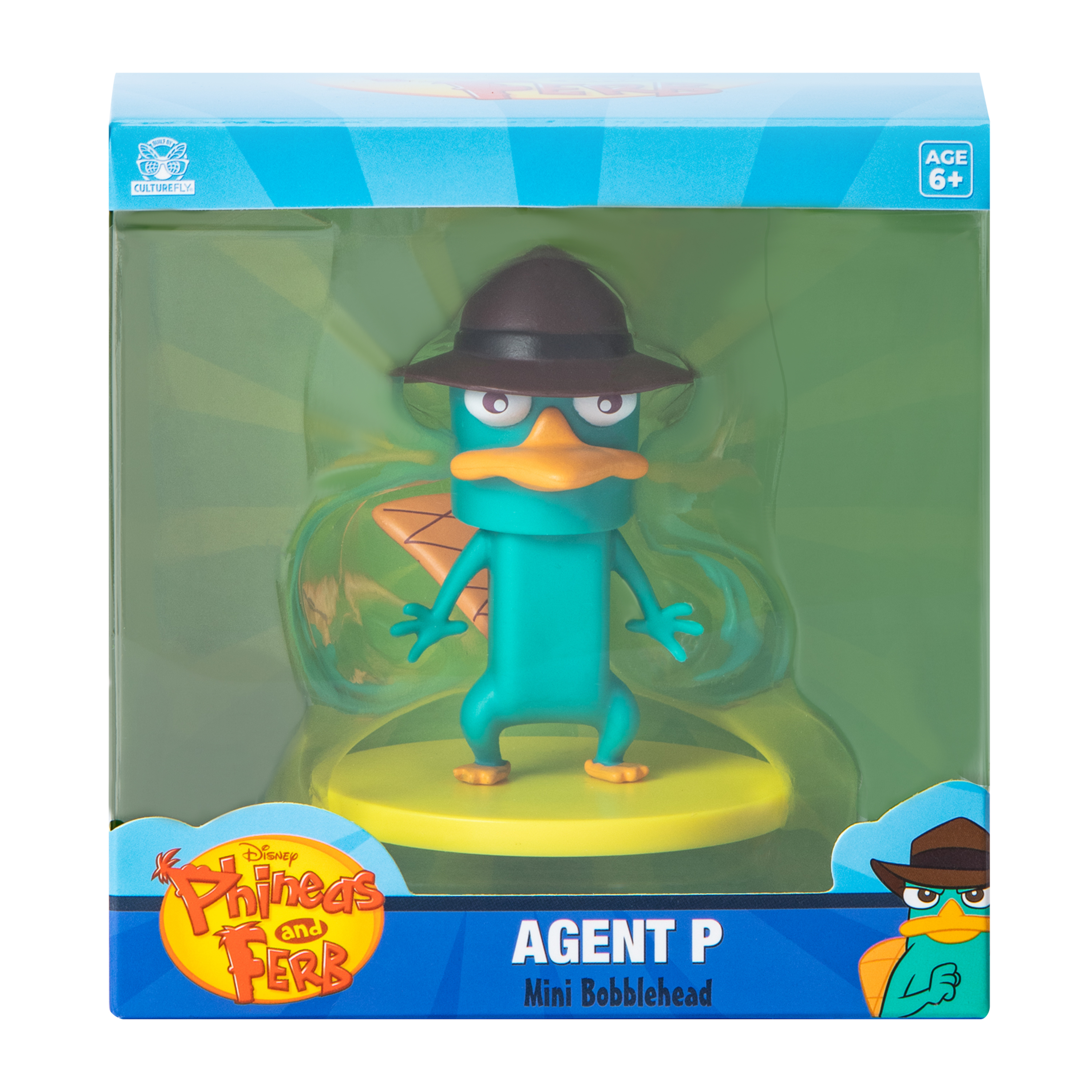 Disney Phineas And Ferb Mini Bobblehead Figure