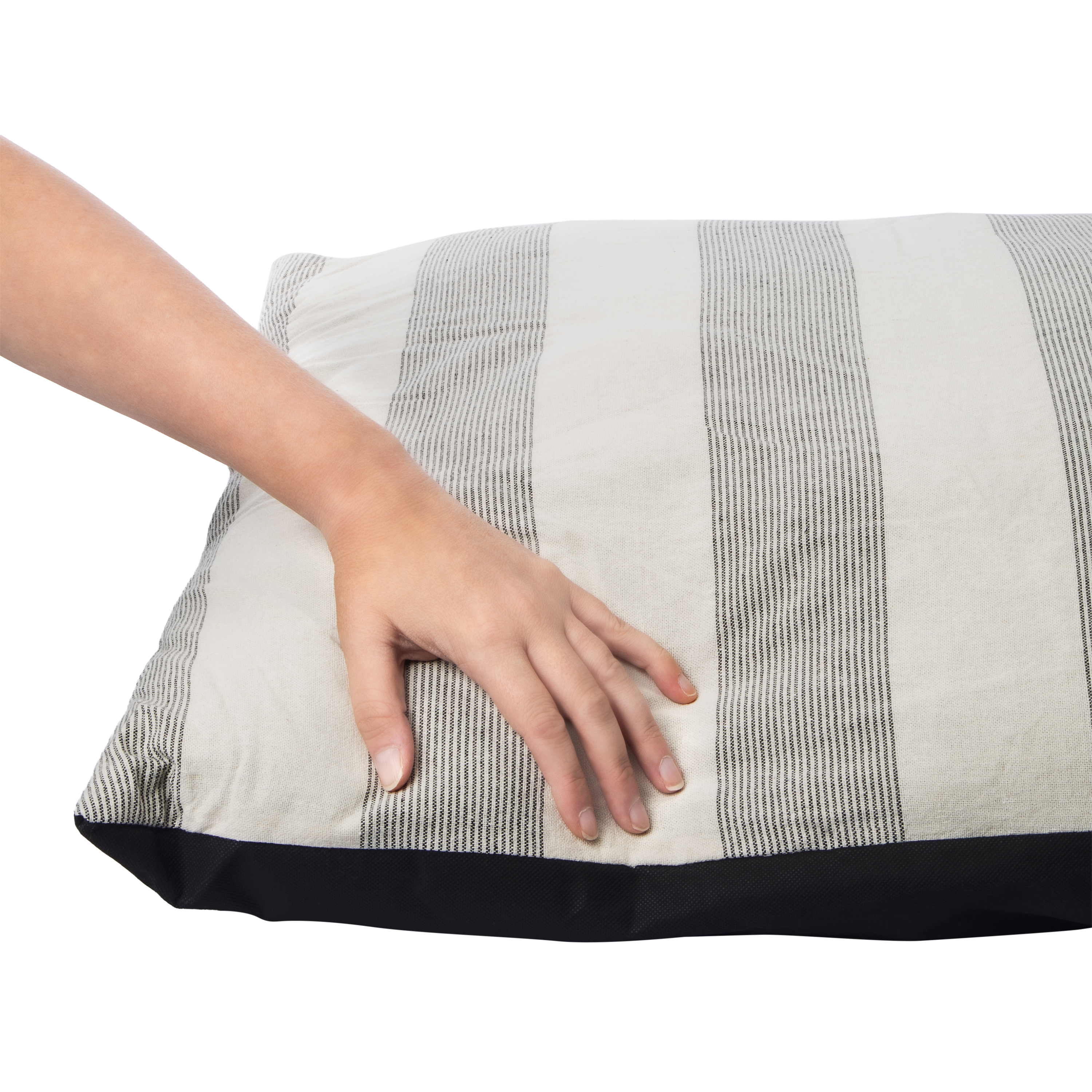 Cotton Stripe Pet Bed