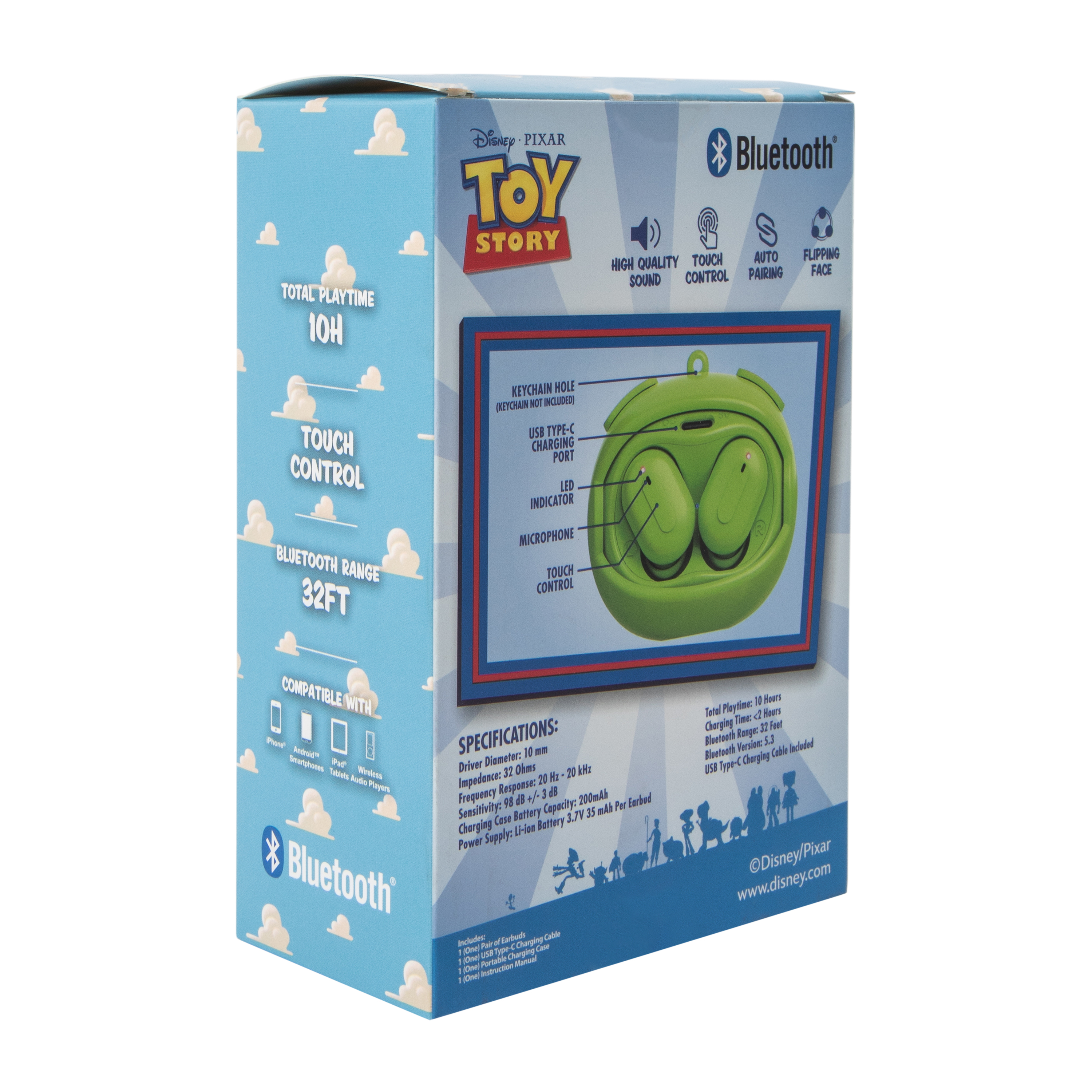 Disney PIXAR Toy Story Aliens True Wireless Earbuds