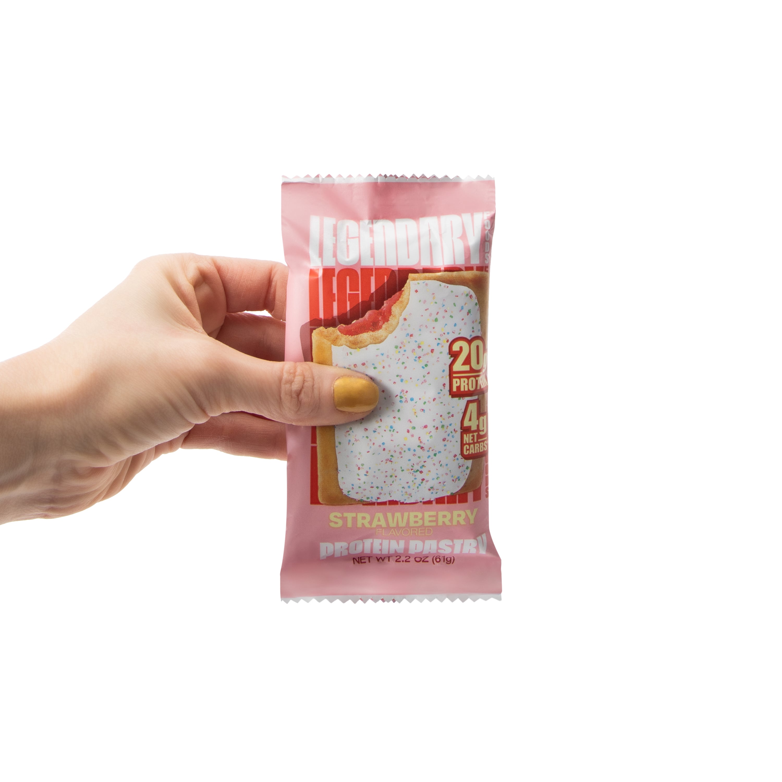 Legendary Foods™ Strawberry Flavored Protein Pastry 2.2oz