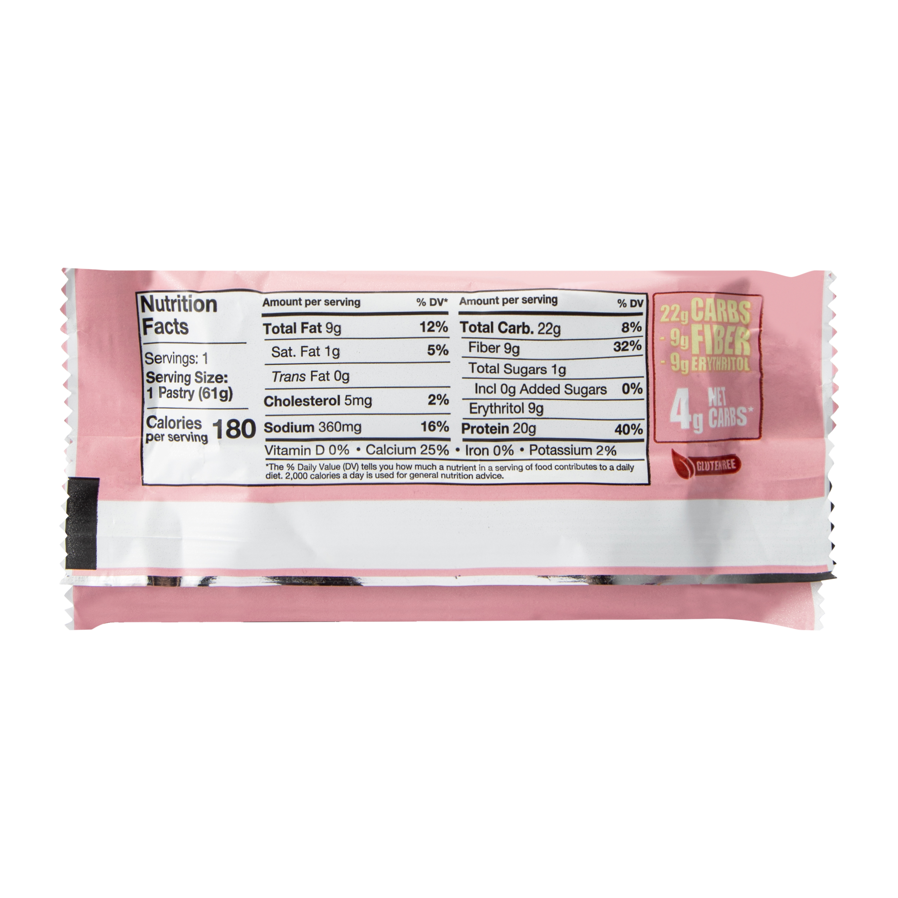 Legendary Foods™ Strawberry Flavored Protein Pastry 2.2oz
