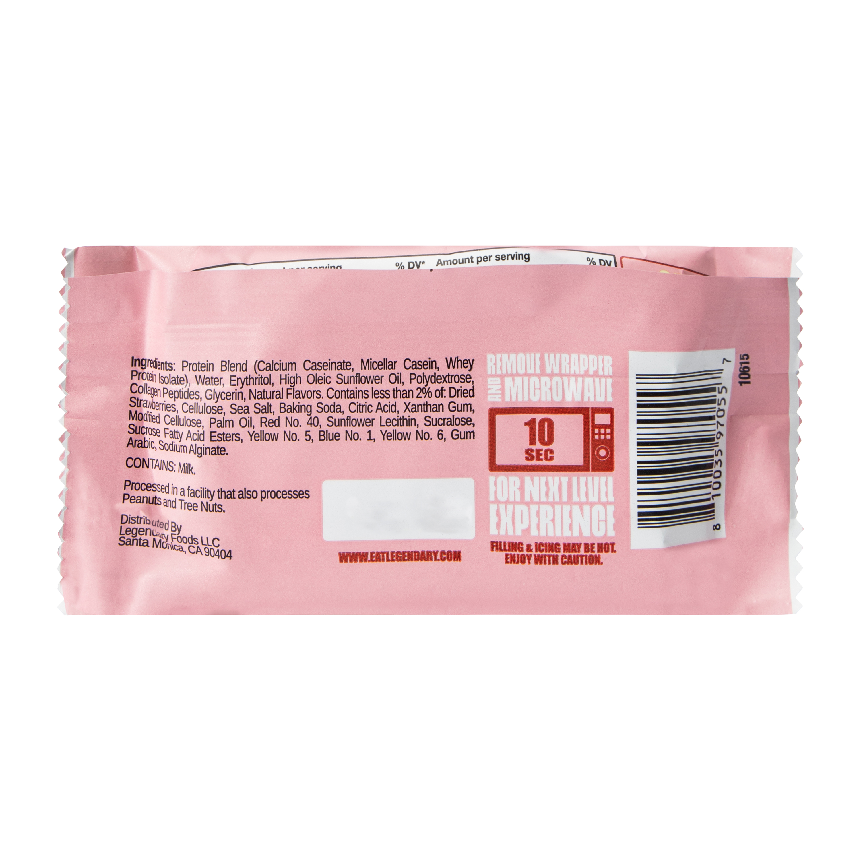 Legendary Foods™ Strawberry Flavored Protein Pastry 2.2oz