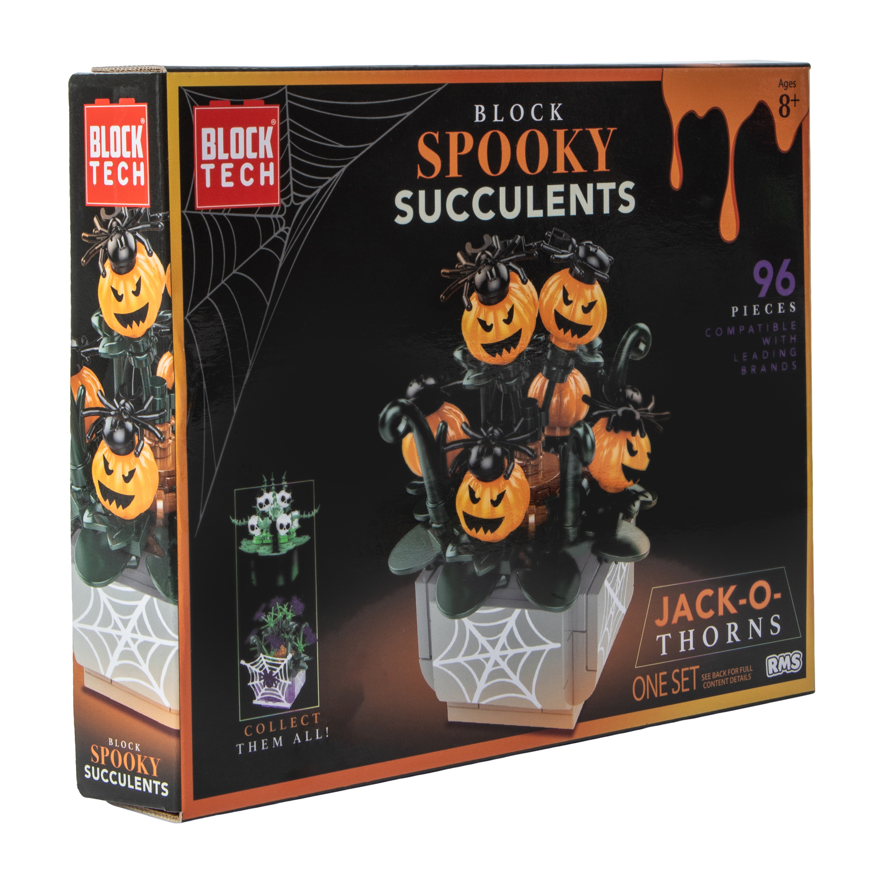 Block Tech® Halloween Block Spooky Succulents Set | Five Below