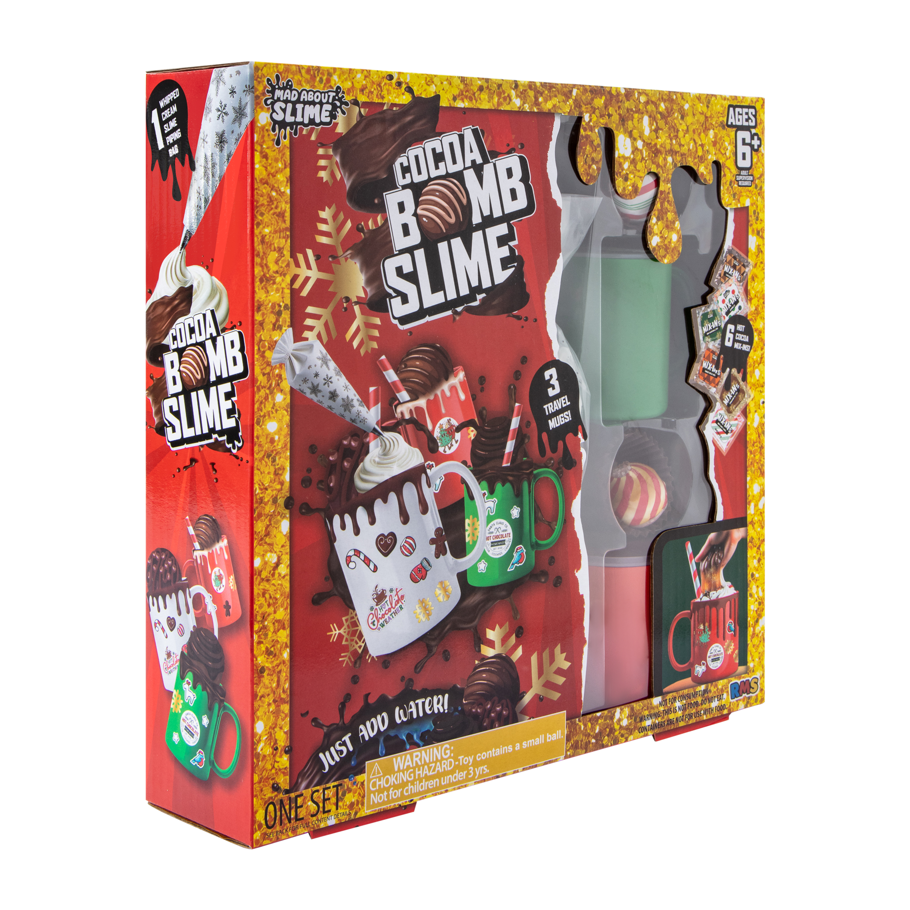 Mad About Slime Cocoa Bomb Slime Set