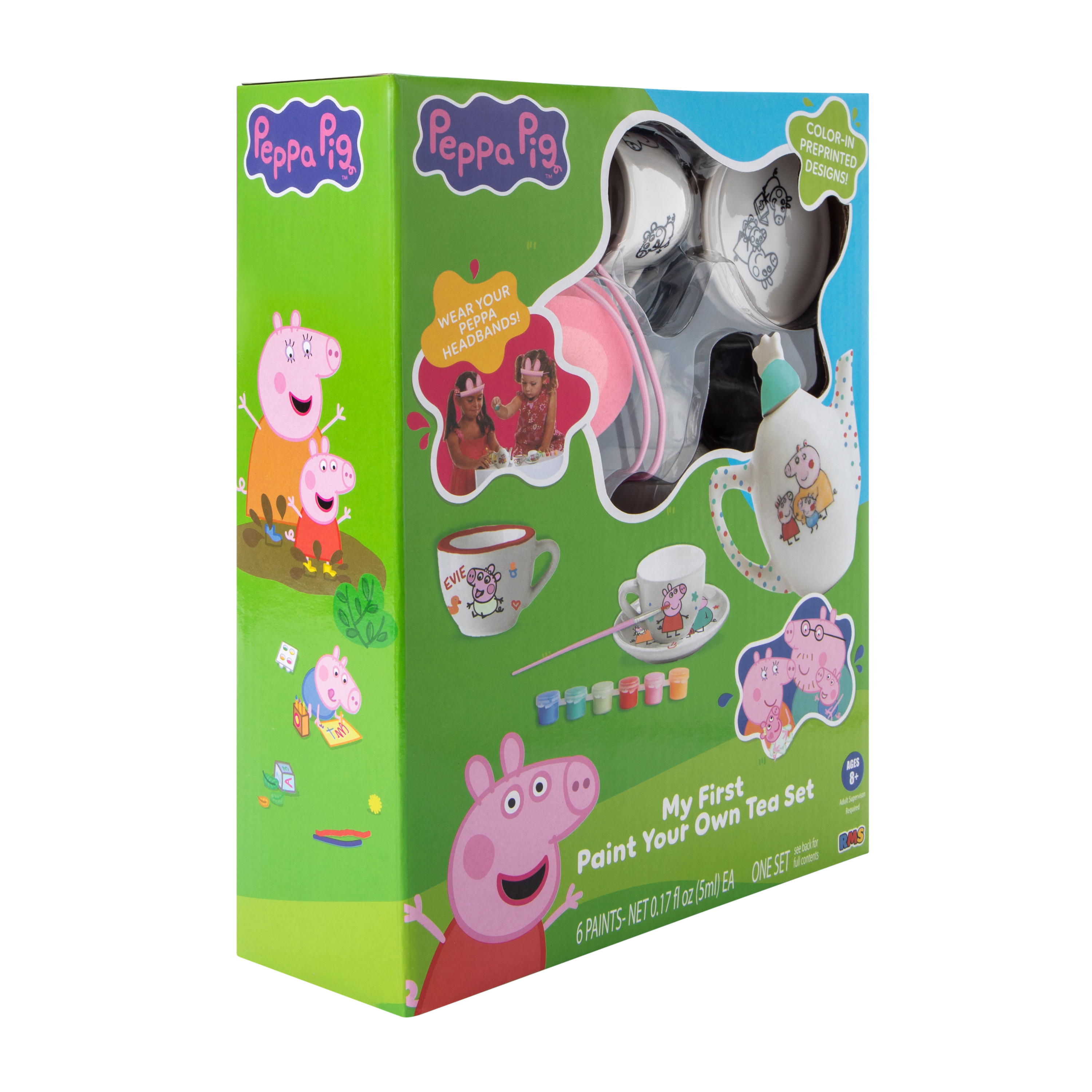 Peppa Pig™ My First Paint Your Own Tea Set