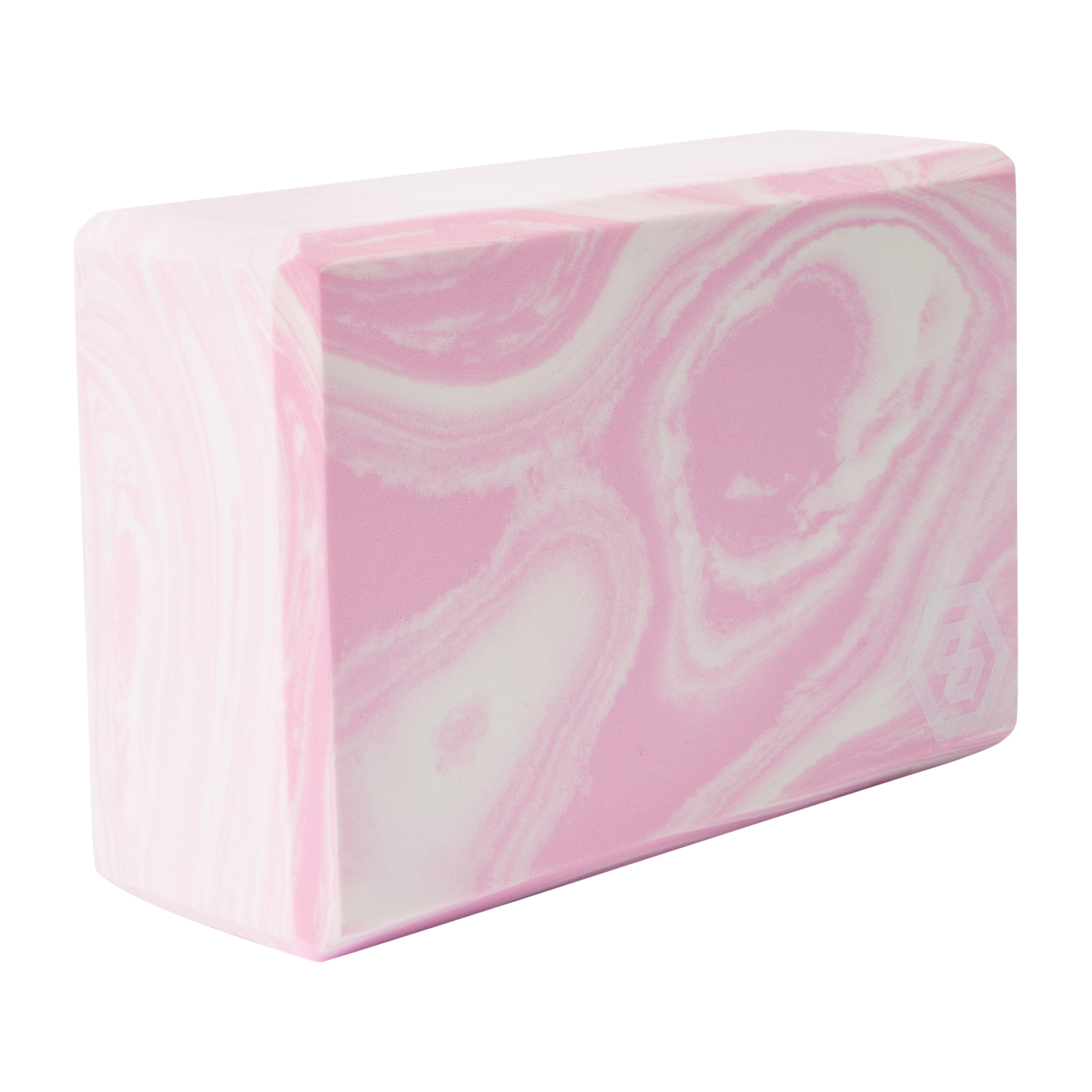Series-8 Fitness™ Marble Print Yoga Block