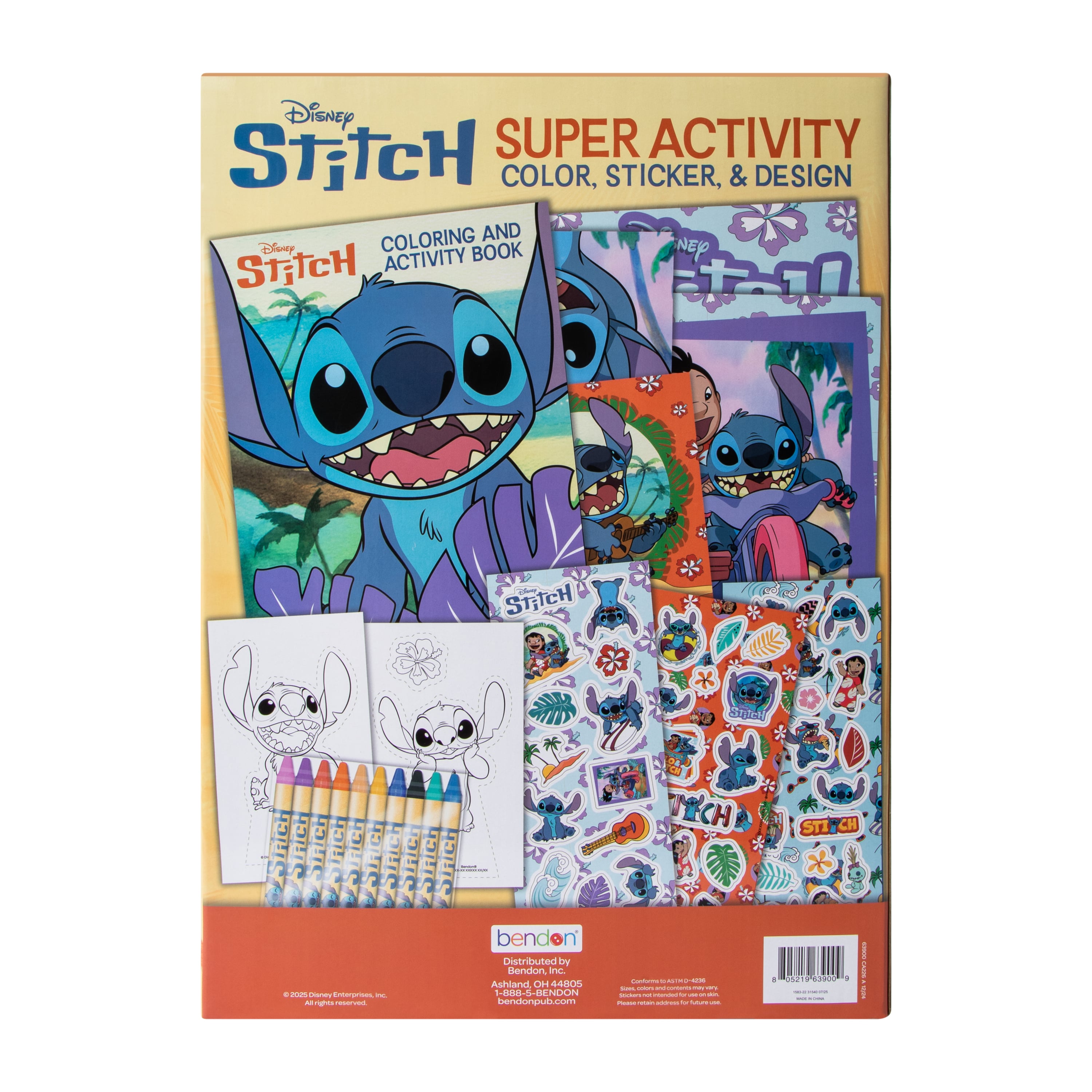 Disney Stitch Super Activity Kit