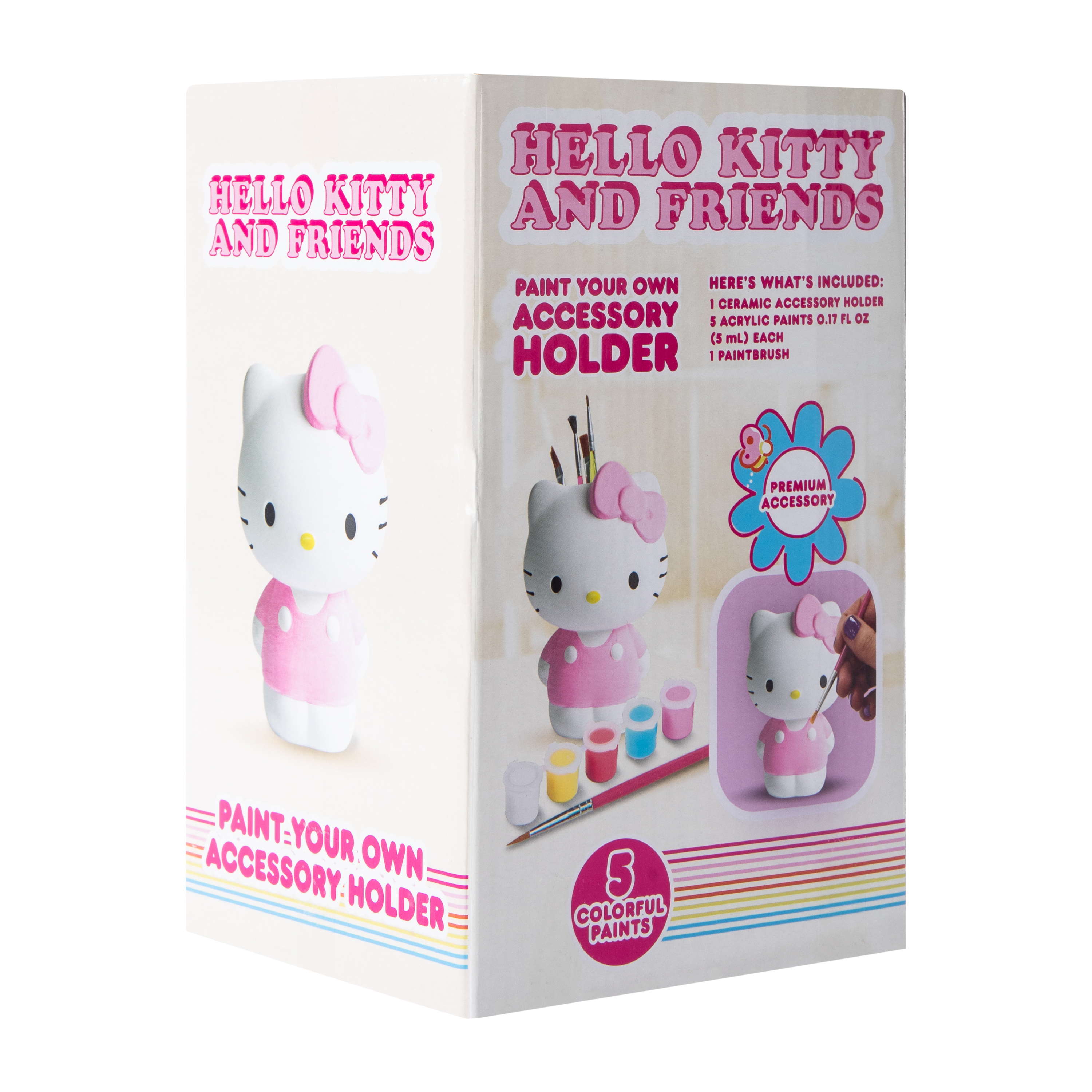 Hello Kitty And Friends® Paint Your Own Accessory Holder Set