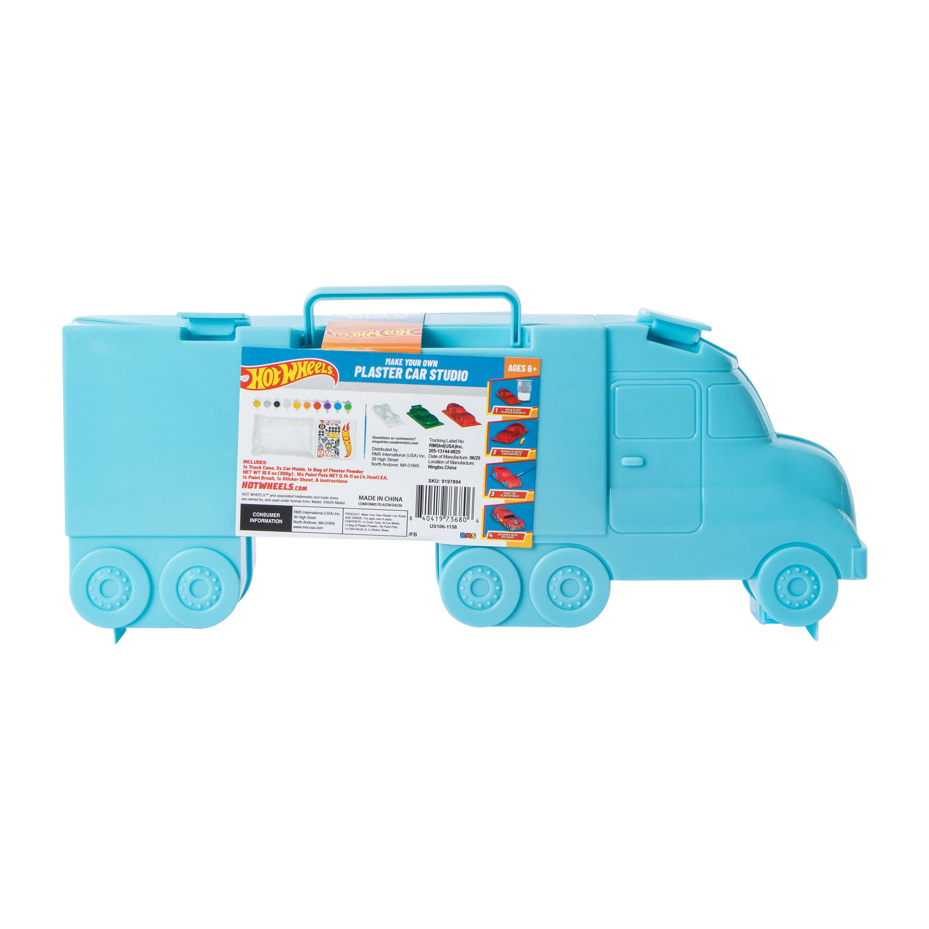 Hot Wheels™ Make Your Own Plaster Car Studio Set