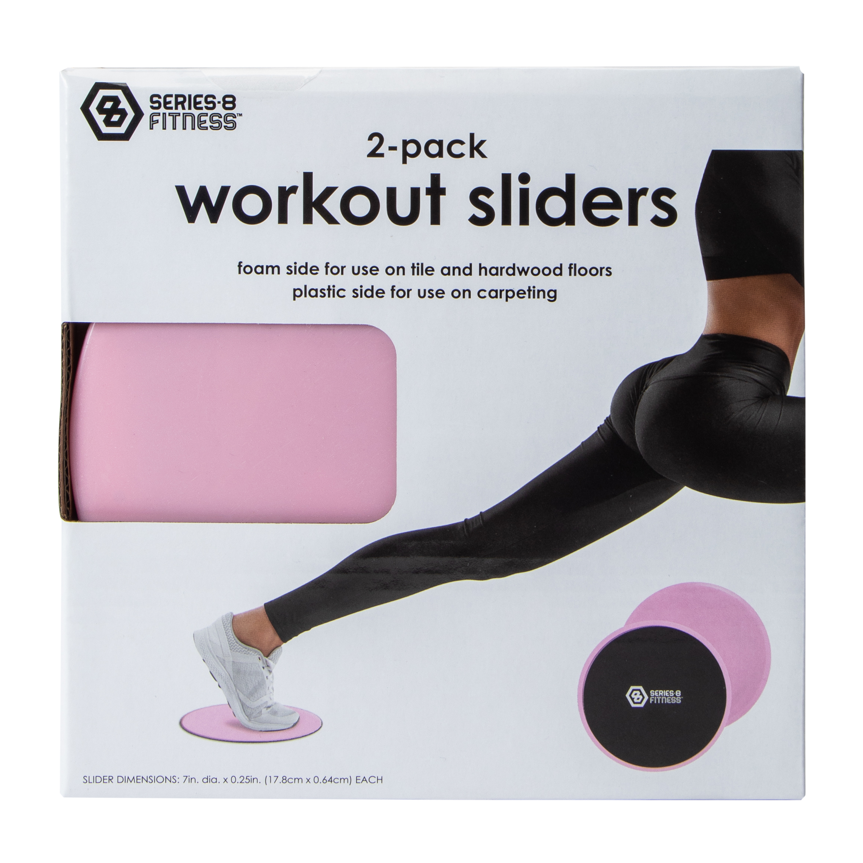 Workout Sliders 2-Pack
