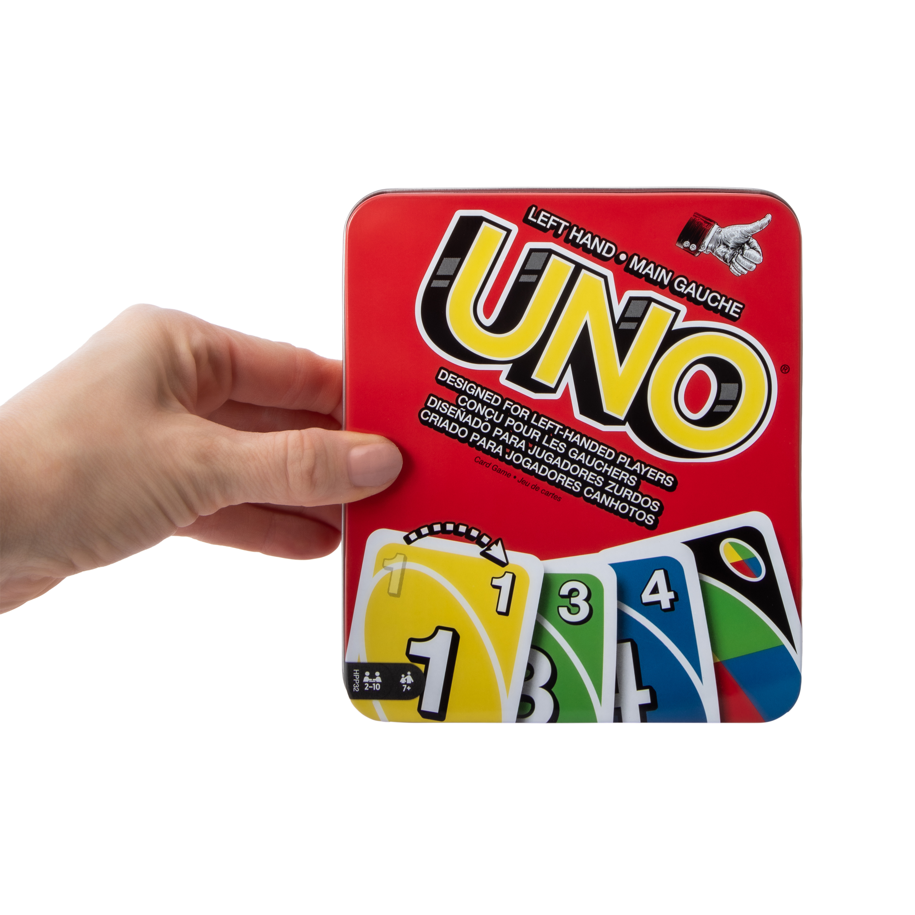 UNO® Left Hand Tin Box Playing Card Game