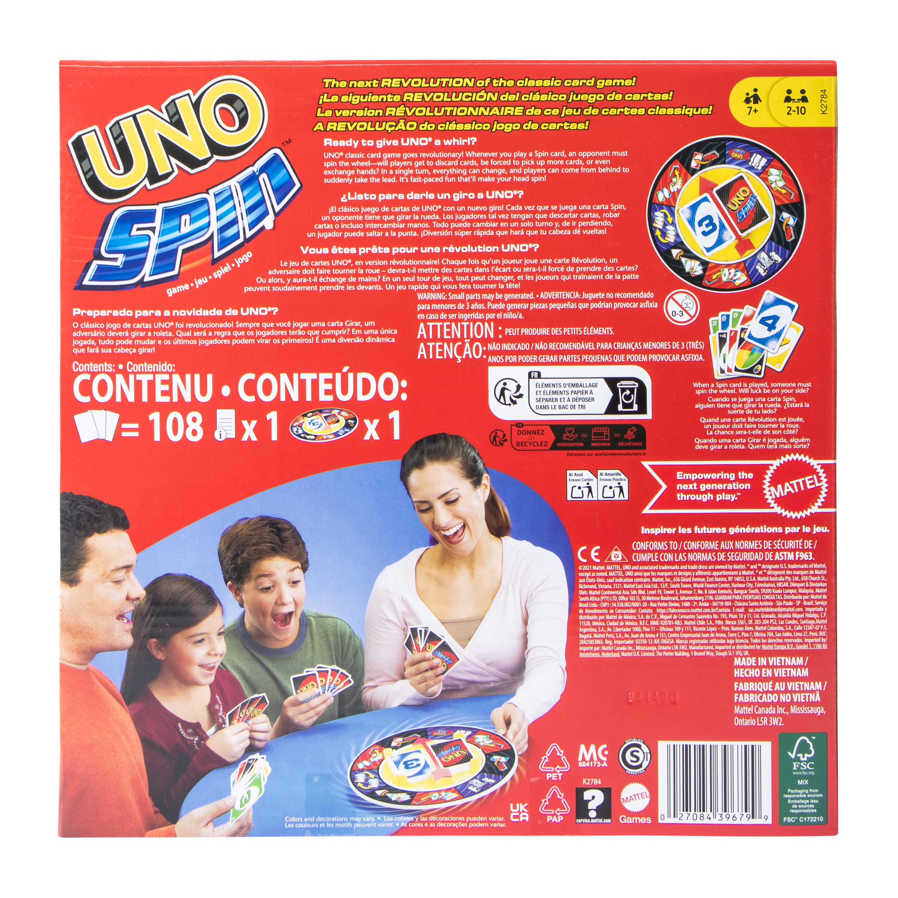 Uno Spin™ Card Game