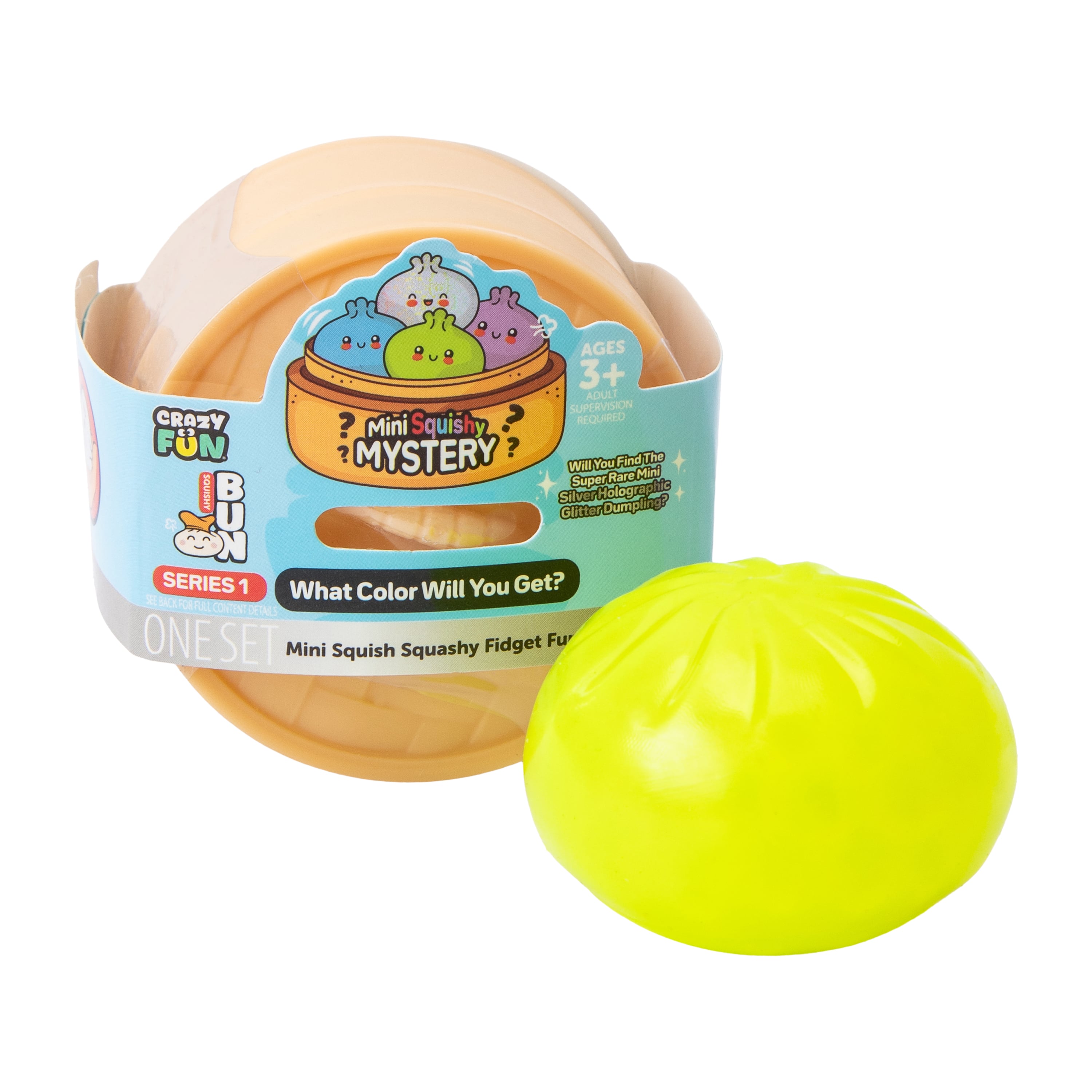 Crazy Fun® Bun Mini Squishy Mystery Set