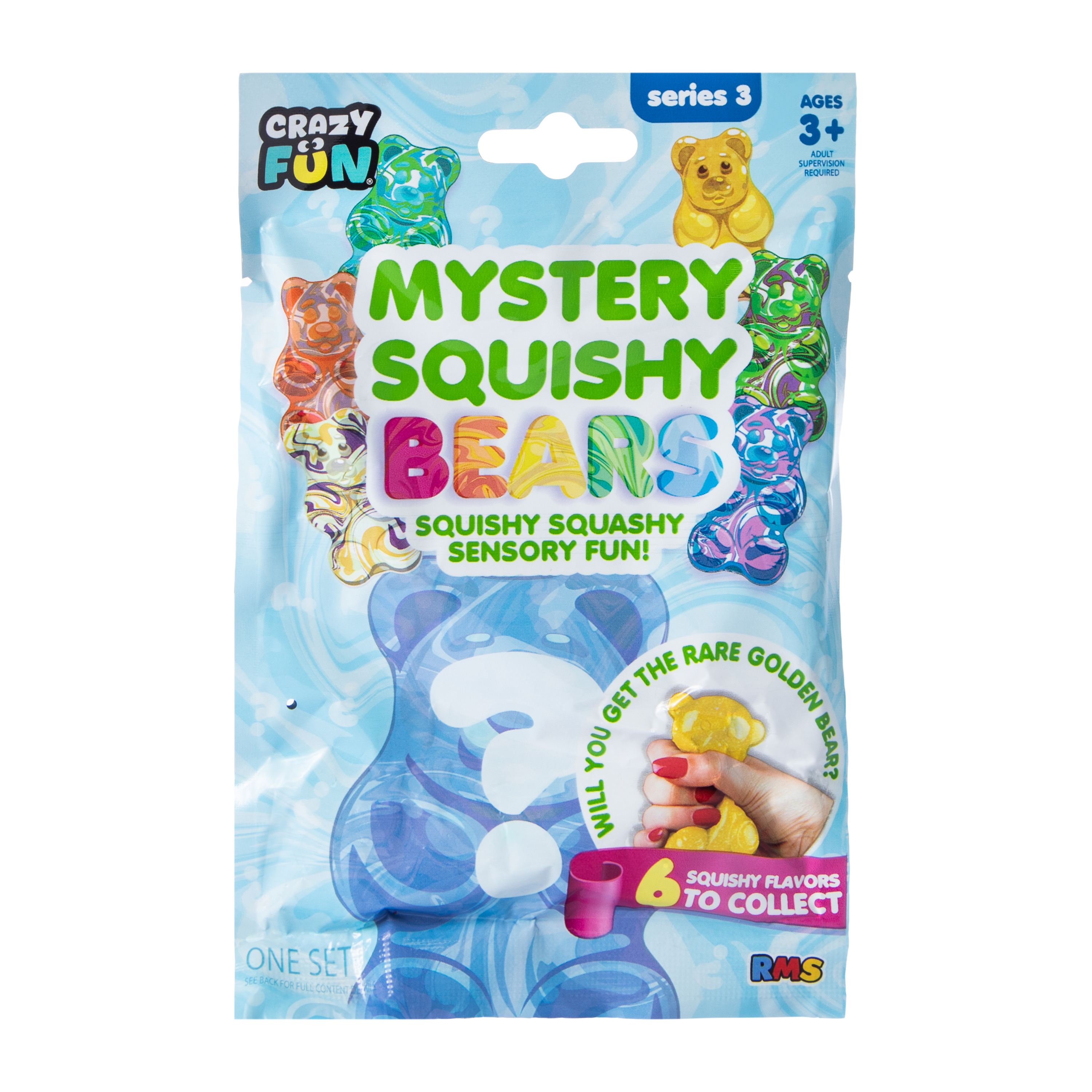 Mystery Series-3 Squishy Bears Toy