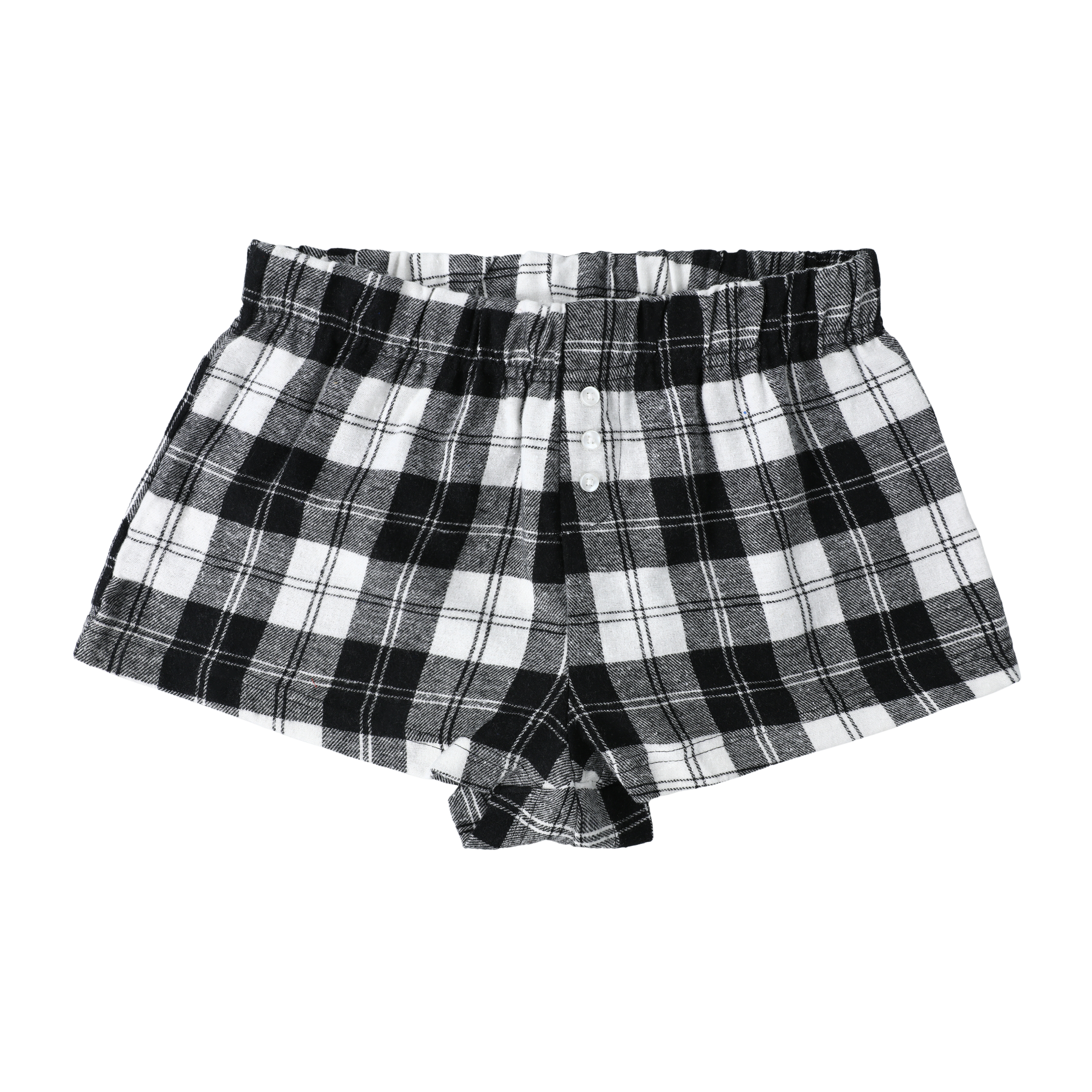 Juniors Flannel Shorts