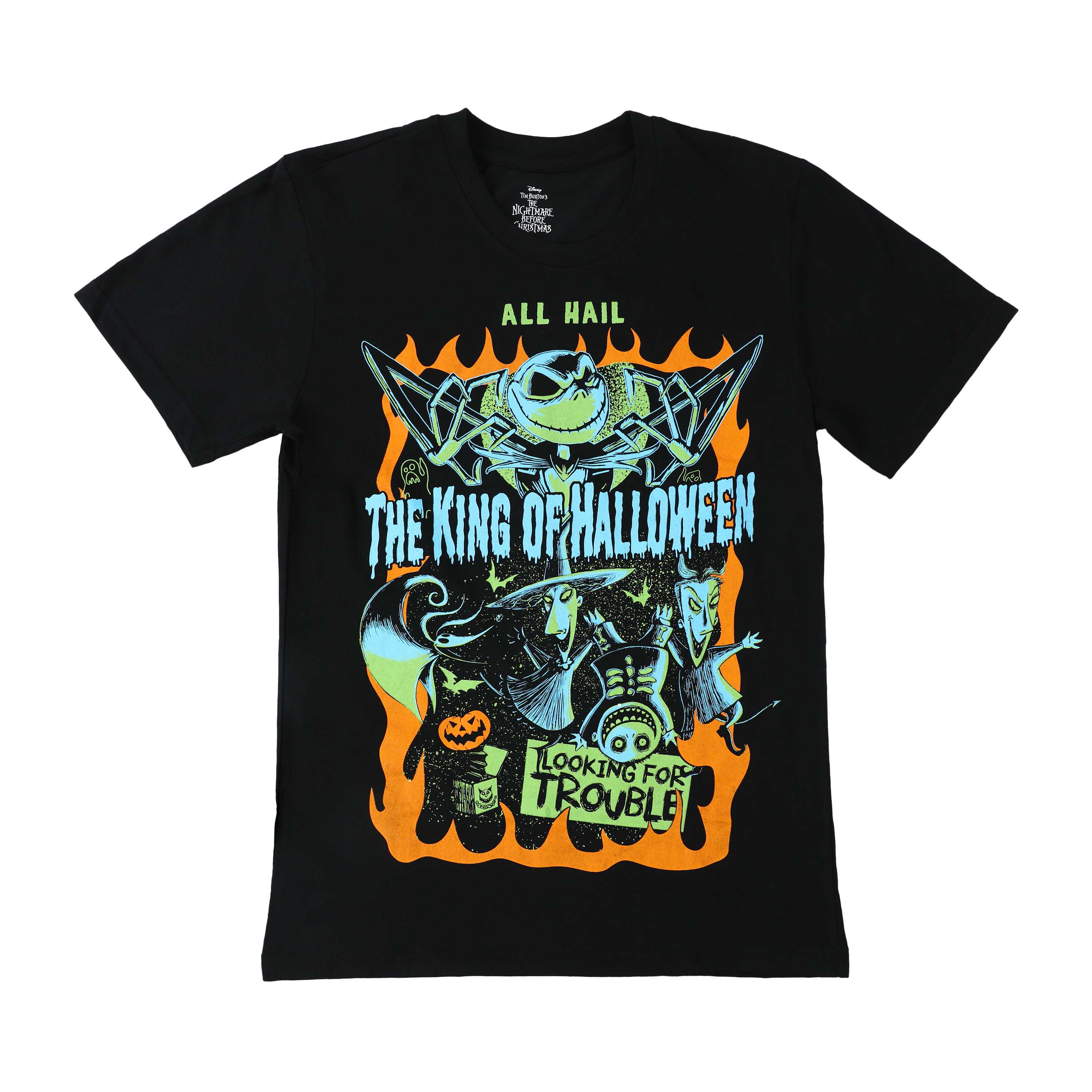 Disney Tim Burton's The Nightmare Before Christmas King Of Halloween Graphic Tee