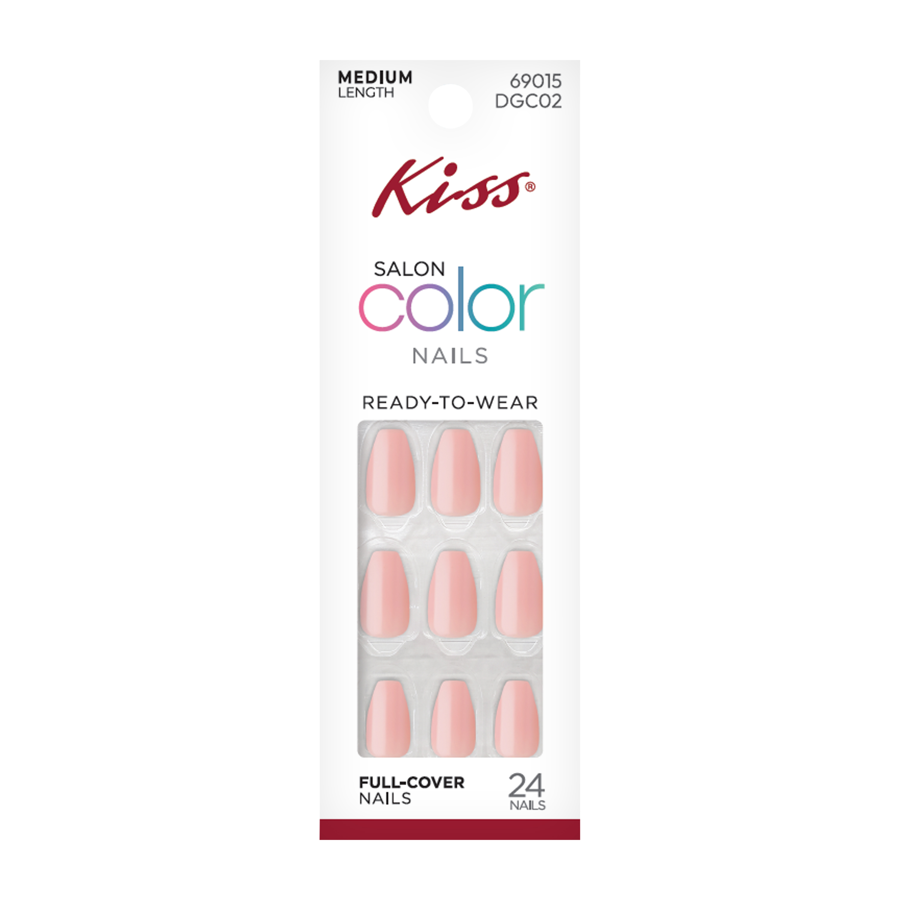 Kiss® Salon Color Nails 24-Pack