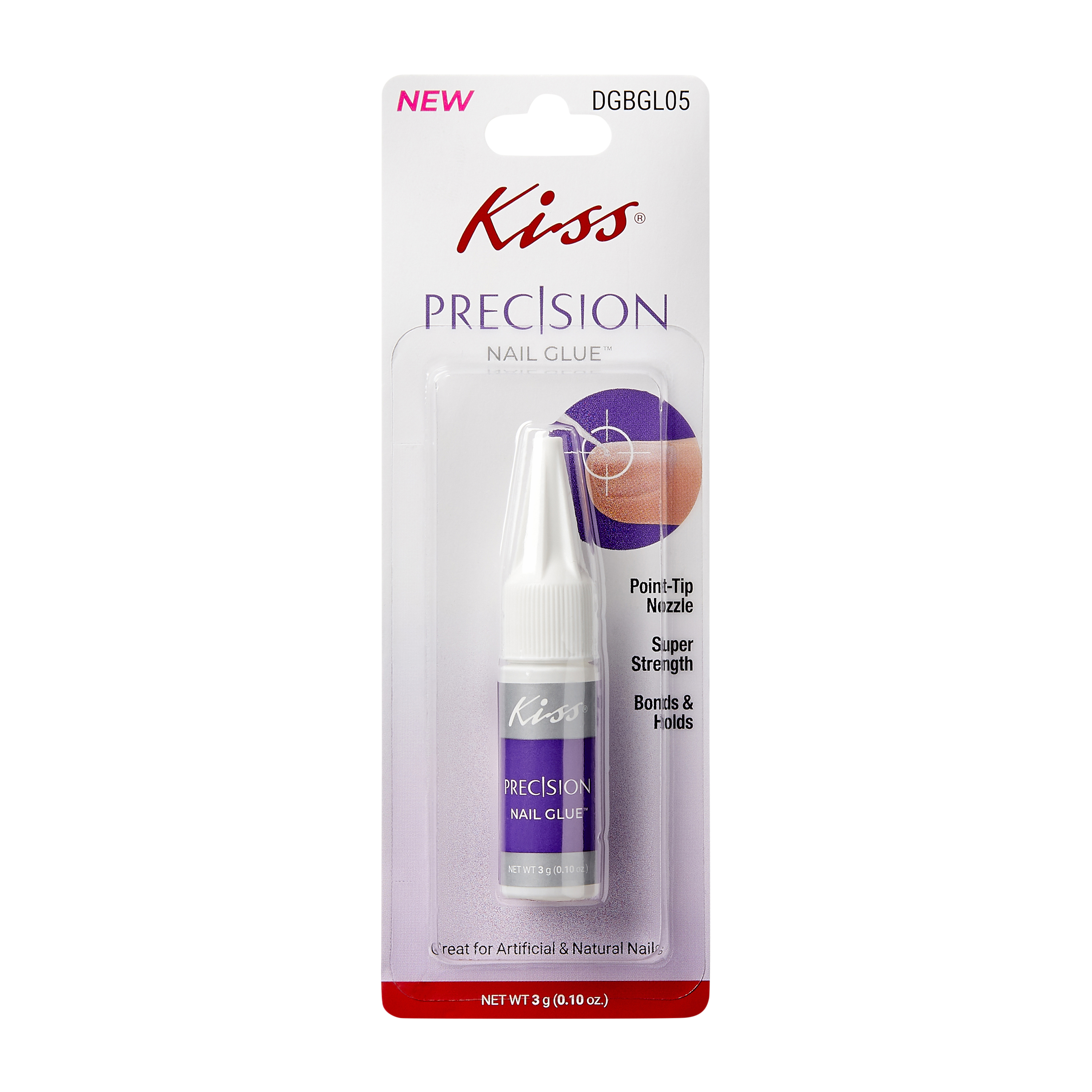 Kiss® Precision Nail Glue 0.10oz