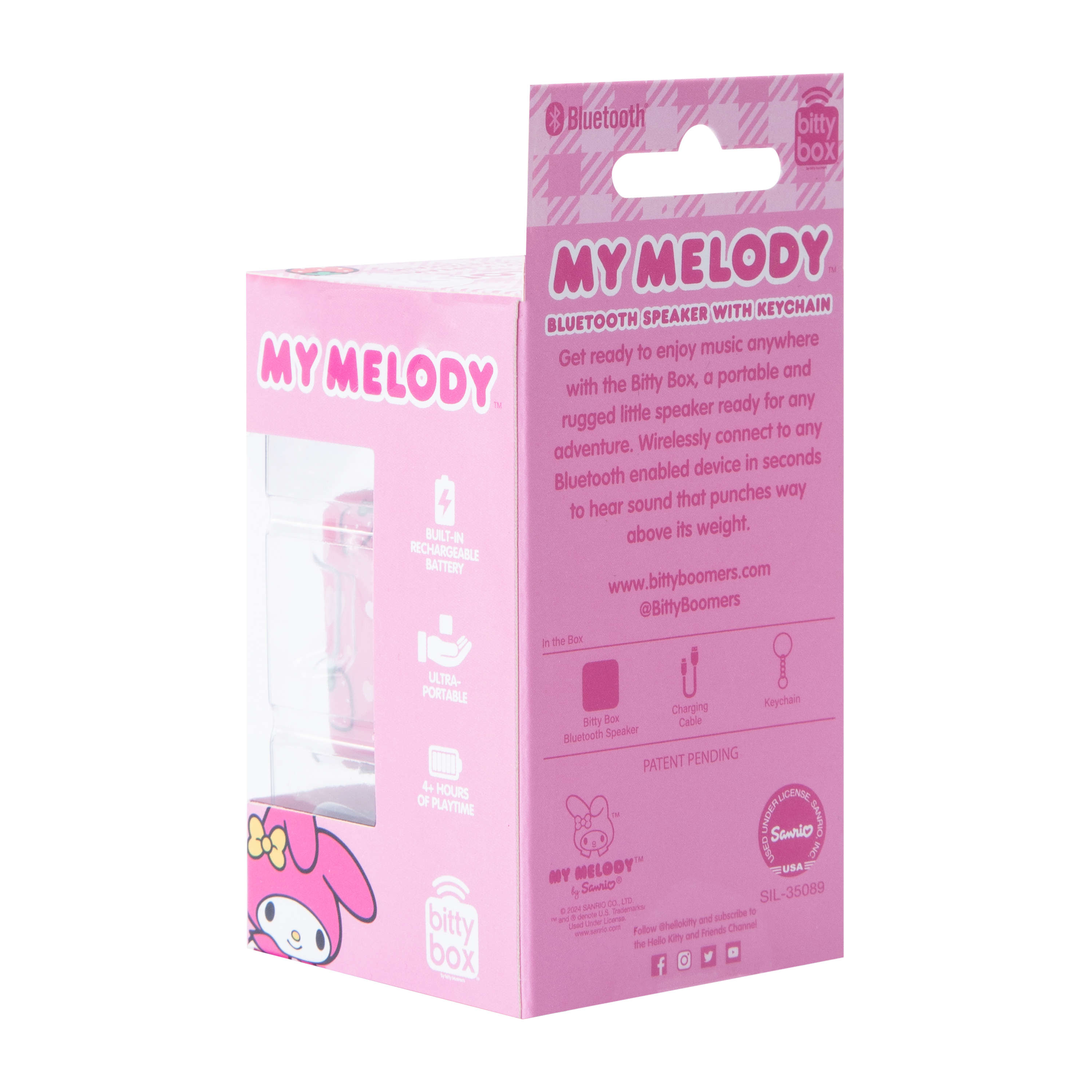Bitty Box My Melody™ Bluetooth Speaker With Keychain