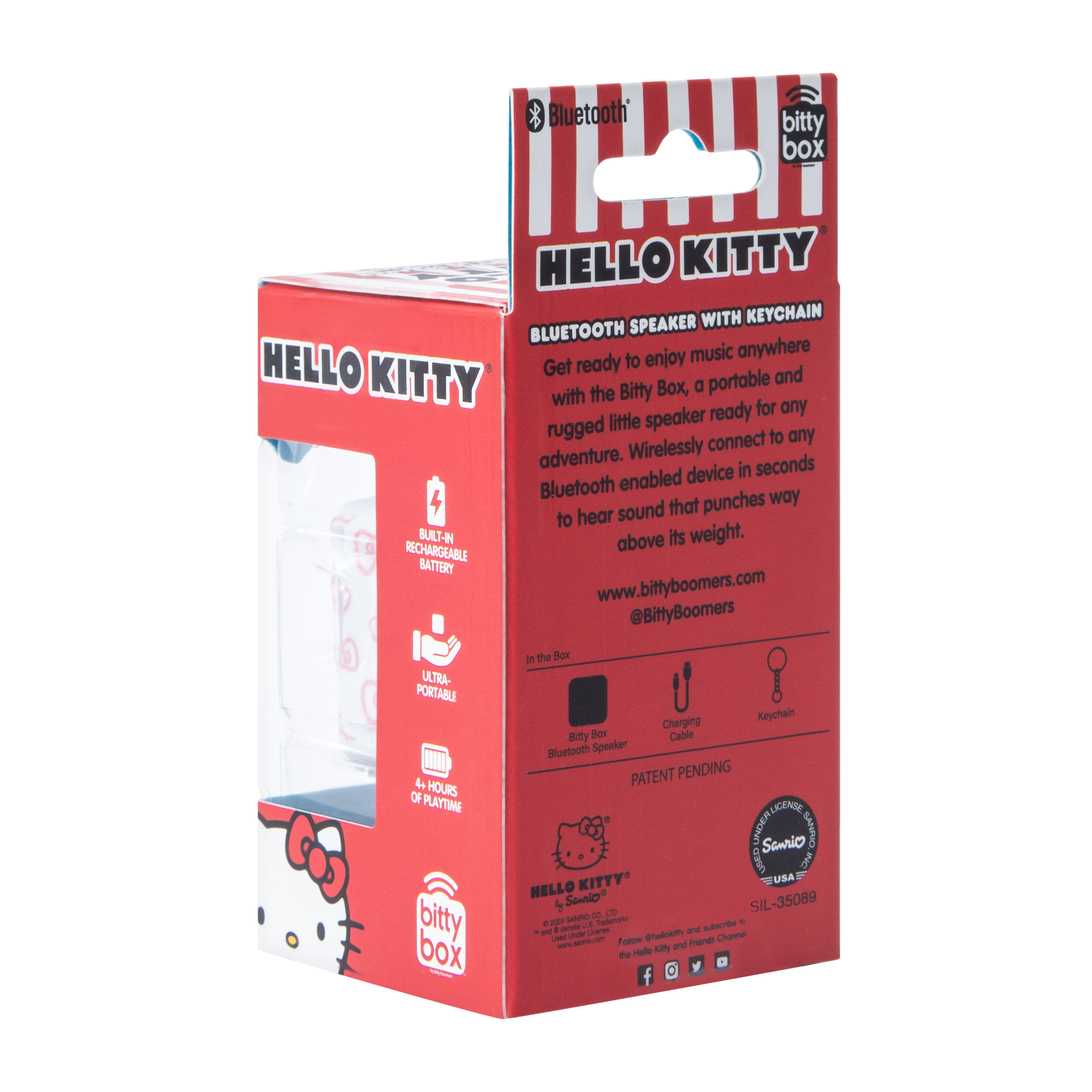 Bitty Box Hello Kitty® Bluetooth Speaker With Keychain