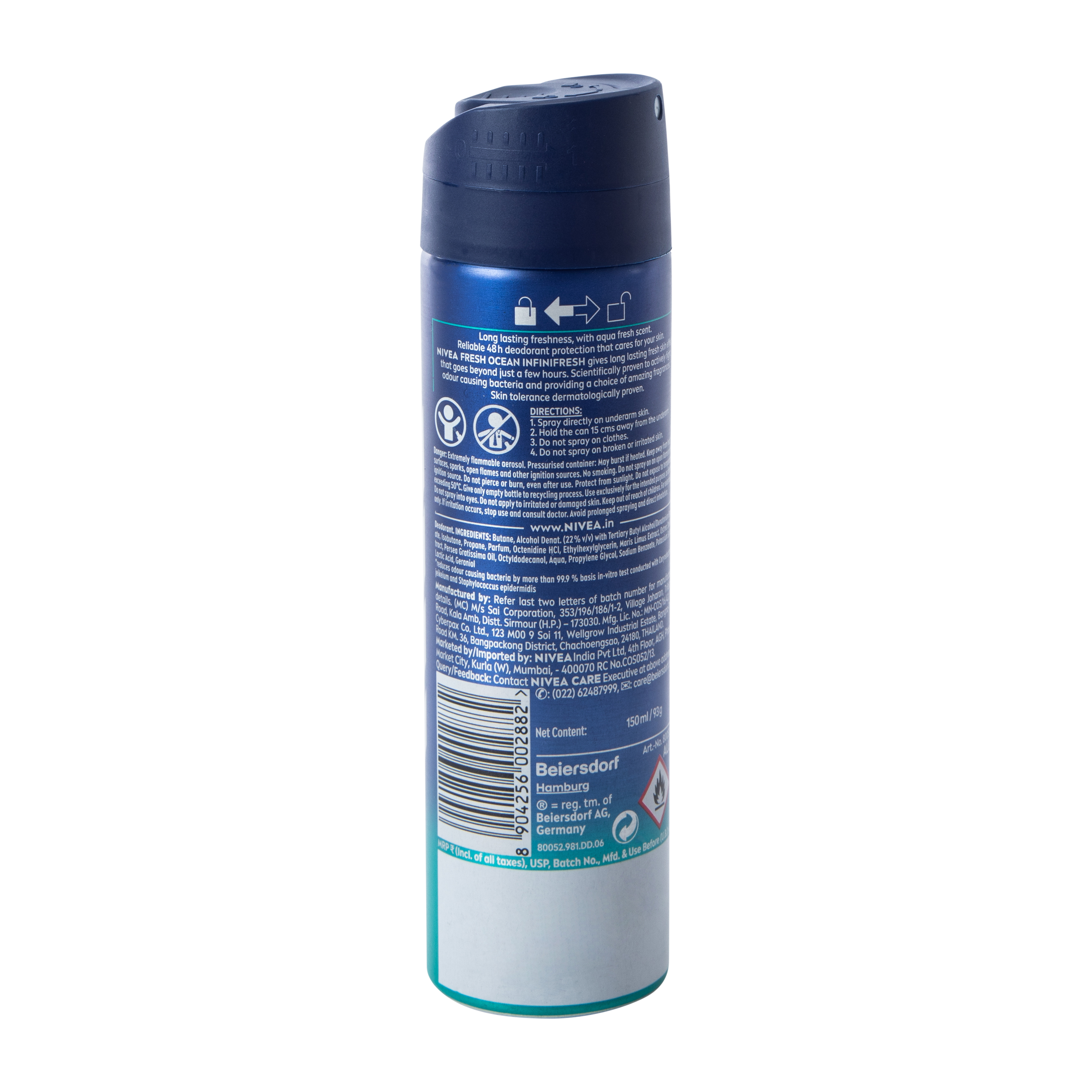 Nivea Men Fresh Ocean Deodorant 5oz