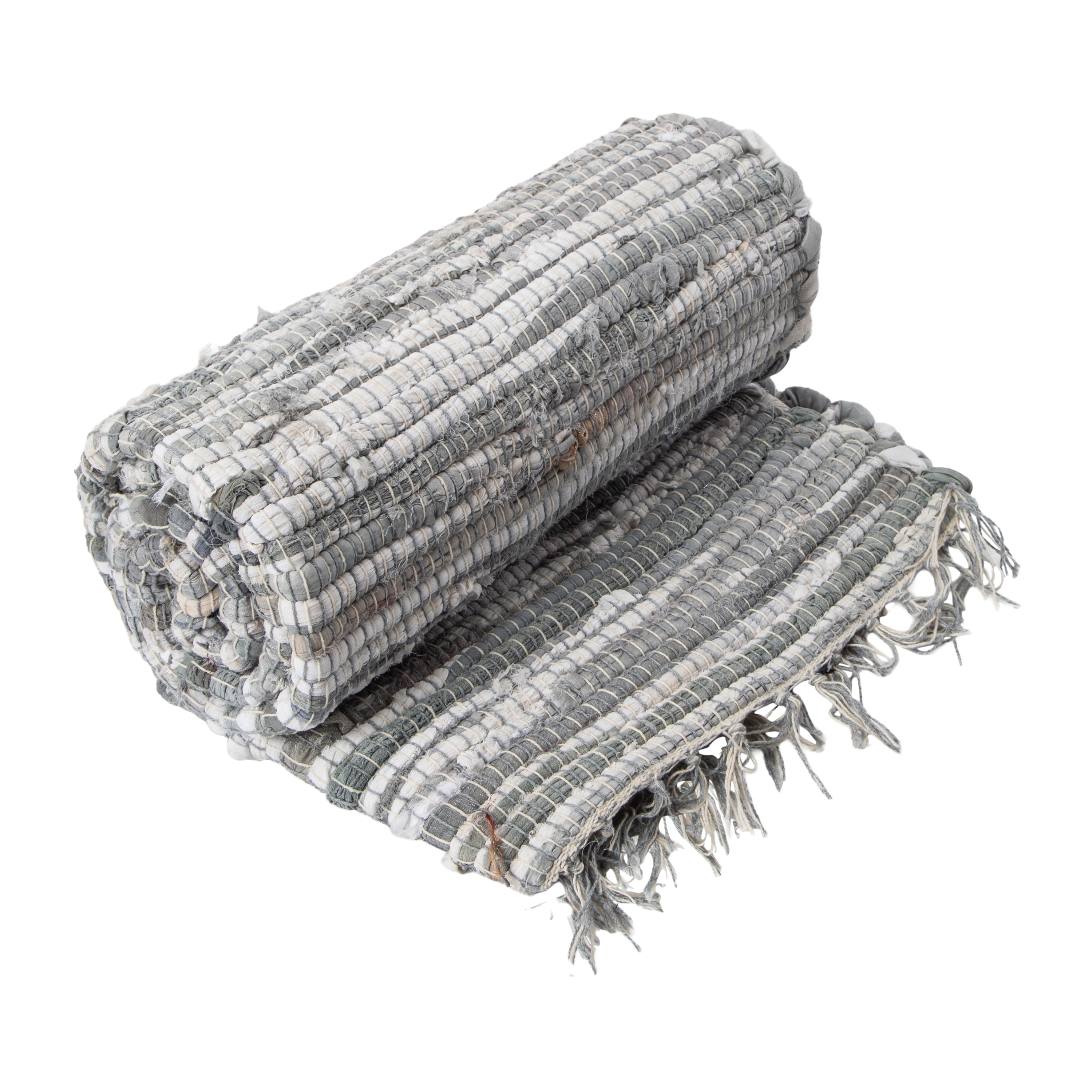 Tonal Grey Chindi Rug 30inx50in