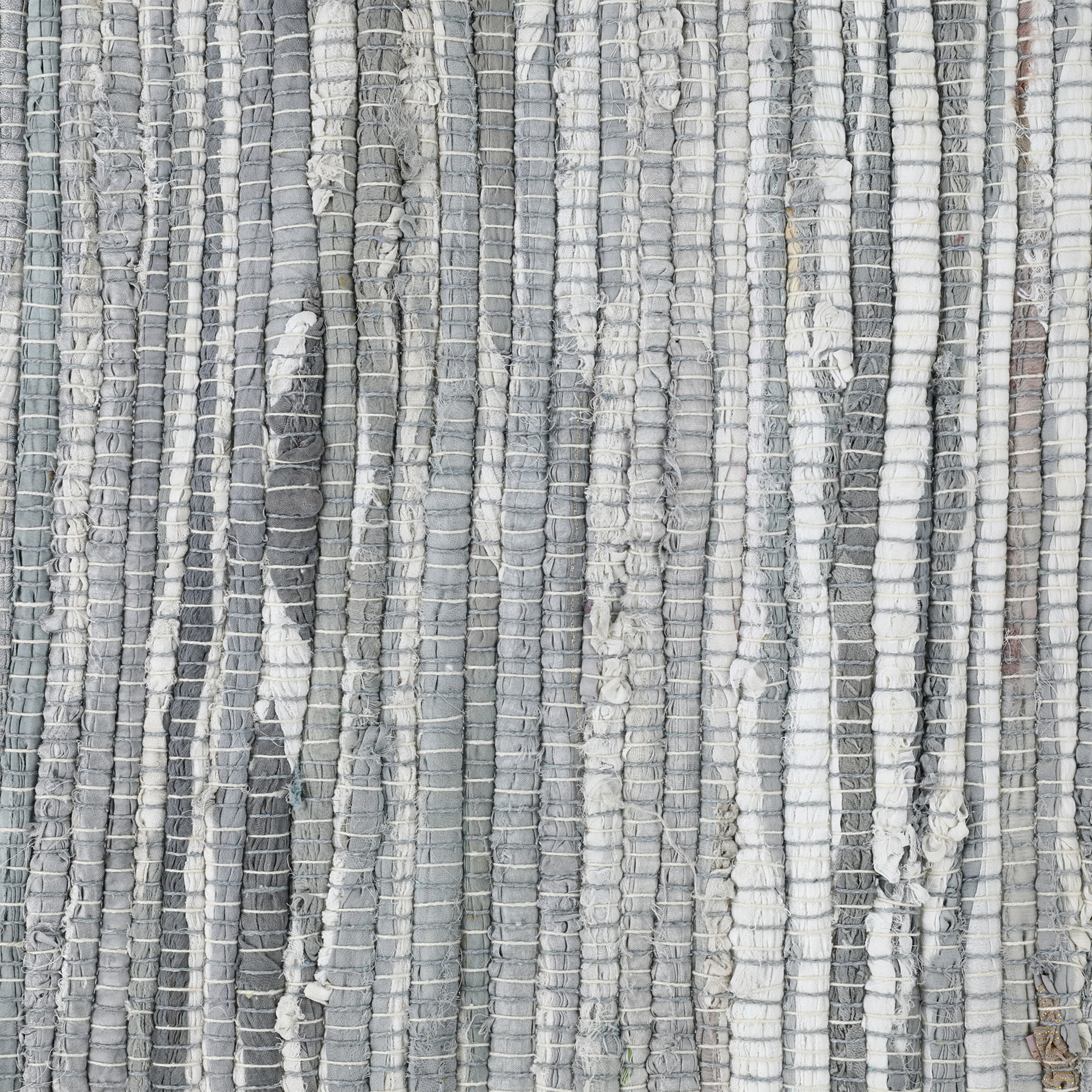 Tonal Grey Chindi Rug 30inx50in