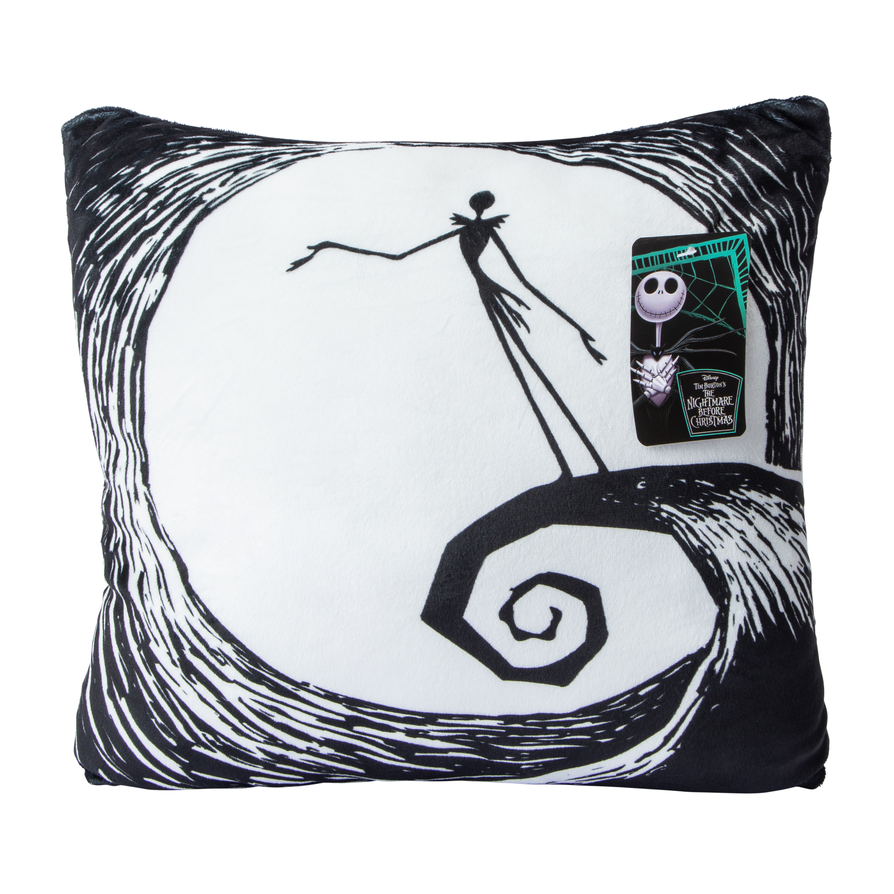 Disney Tim Burton's The Nightmare Before Christmas Squishy Pillow 14inx14in