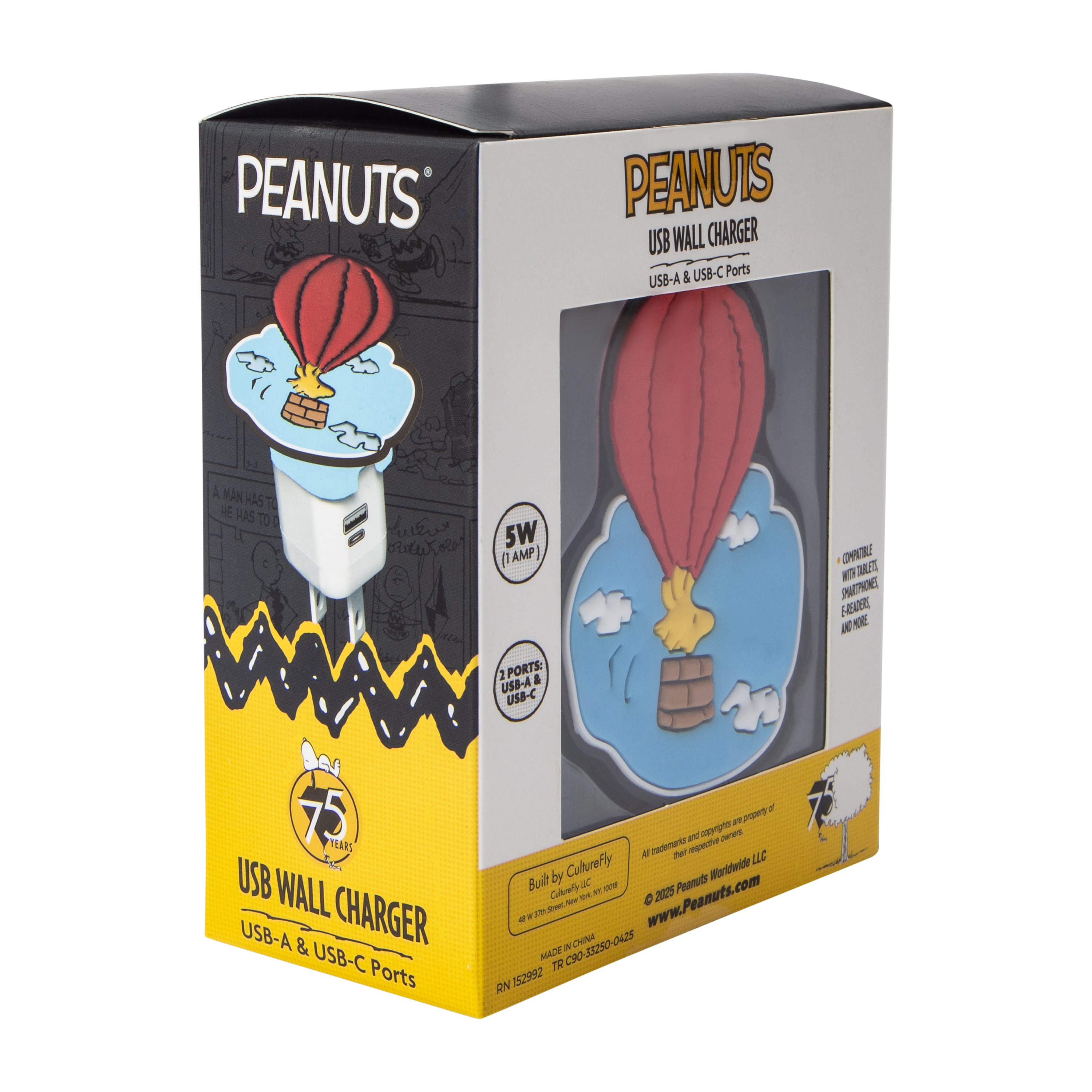 Peanuts® USB Wall Charger