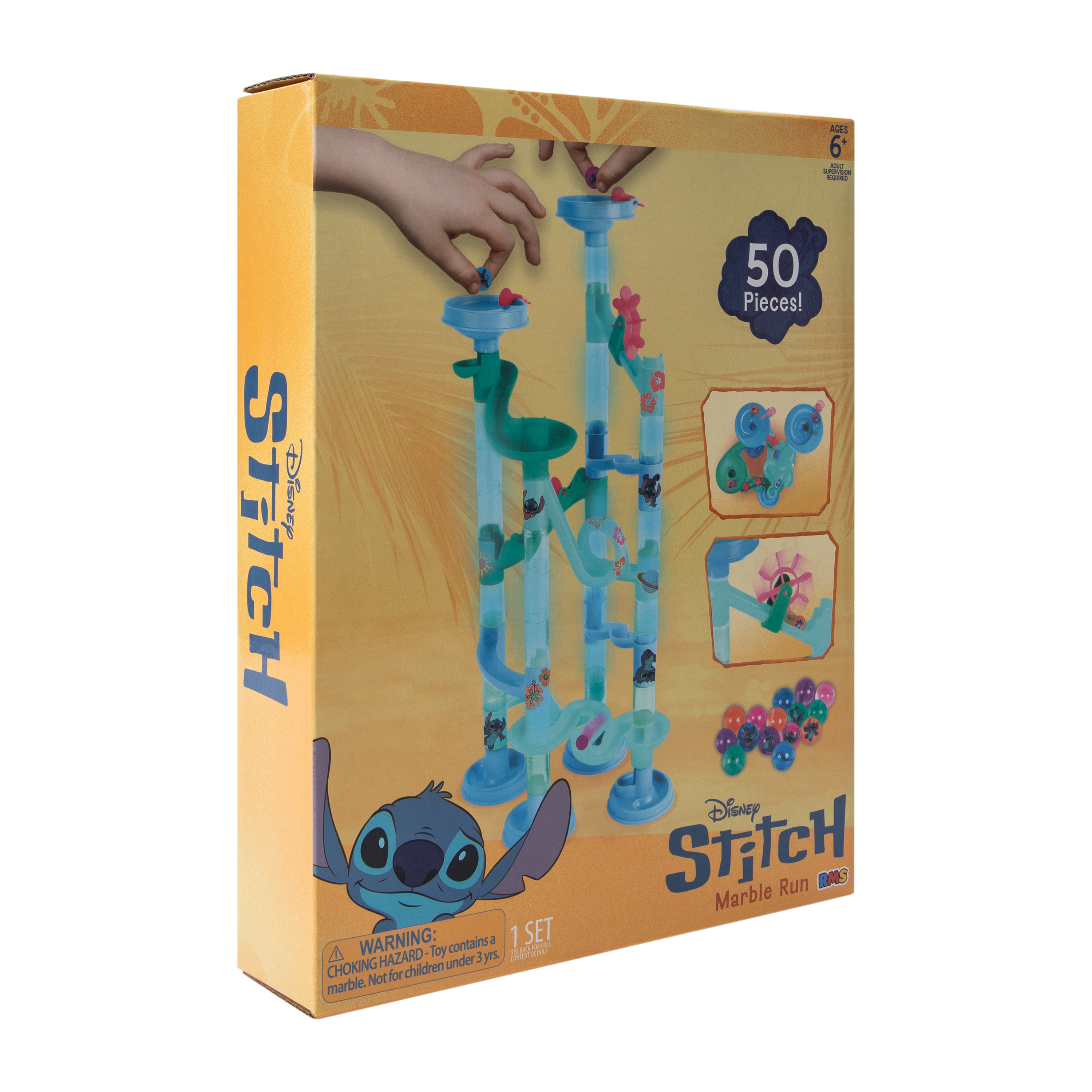 Disney Stitch Marble Run Set